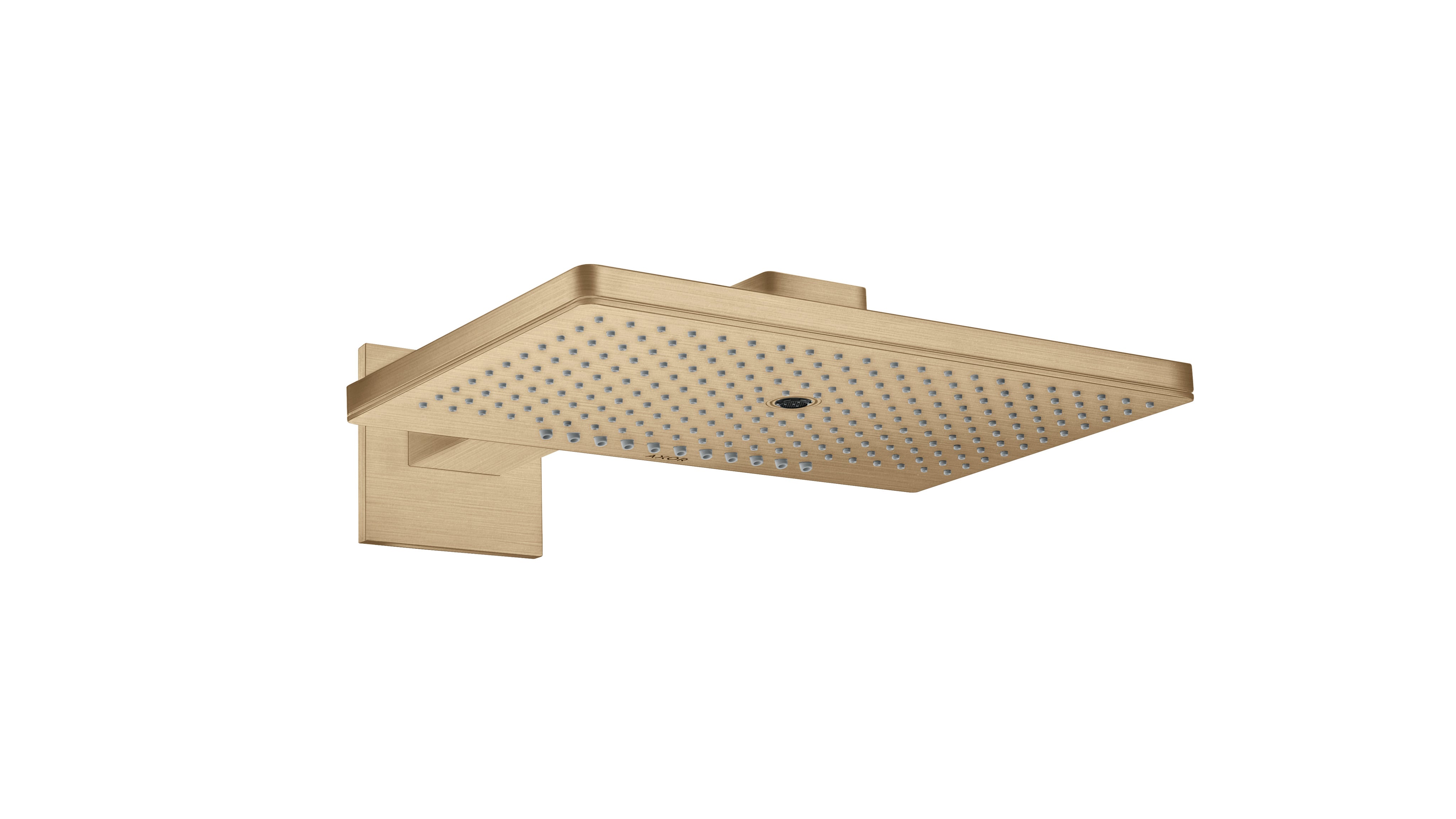 AXOR ShowerSolutions Overhead shower 460/300 3jet with shower arm and square escutcheon