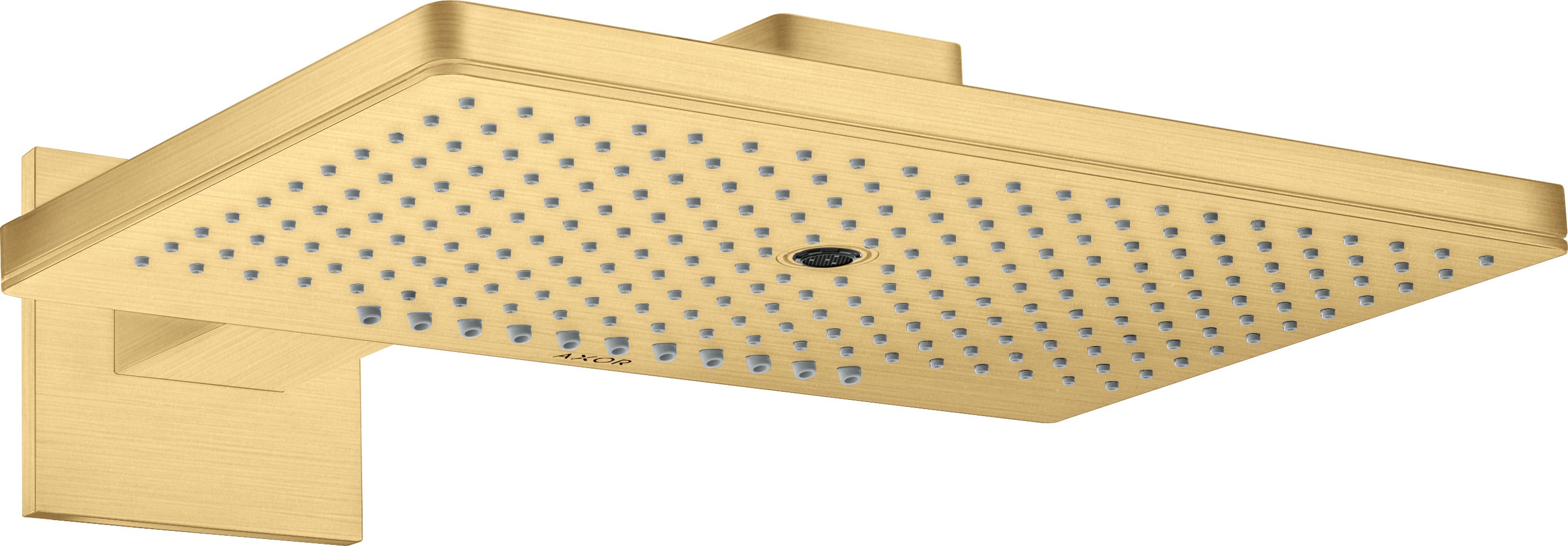 AXOR ShowerSolutions Overhead shower 460/300 3jet with shower arm and square escutcheon