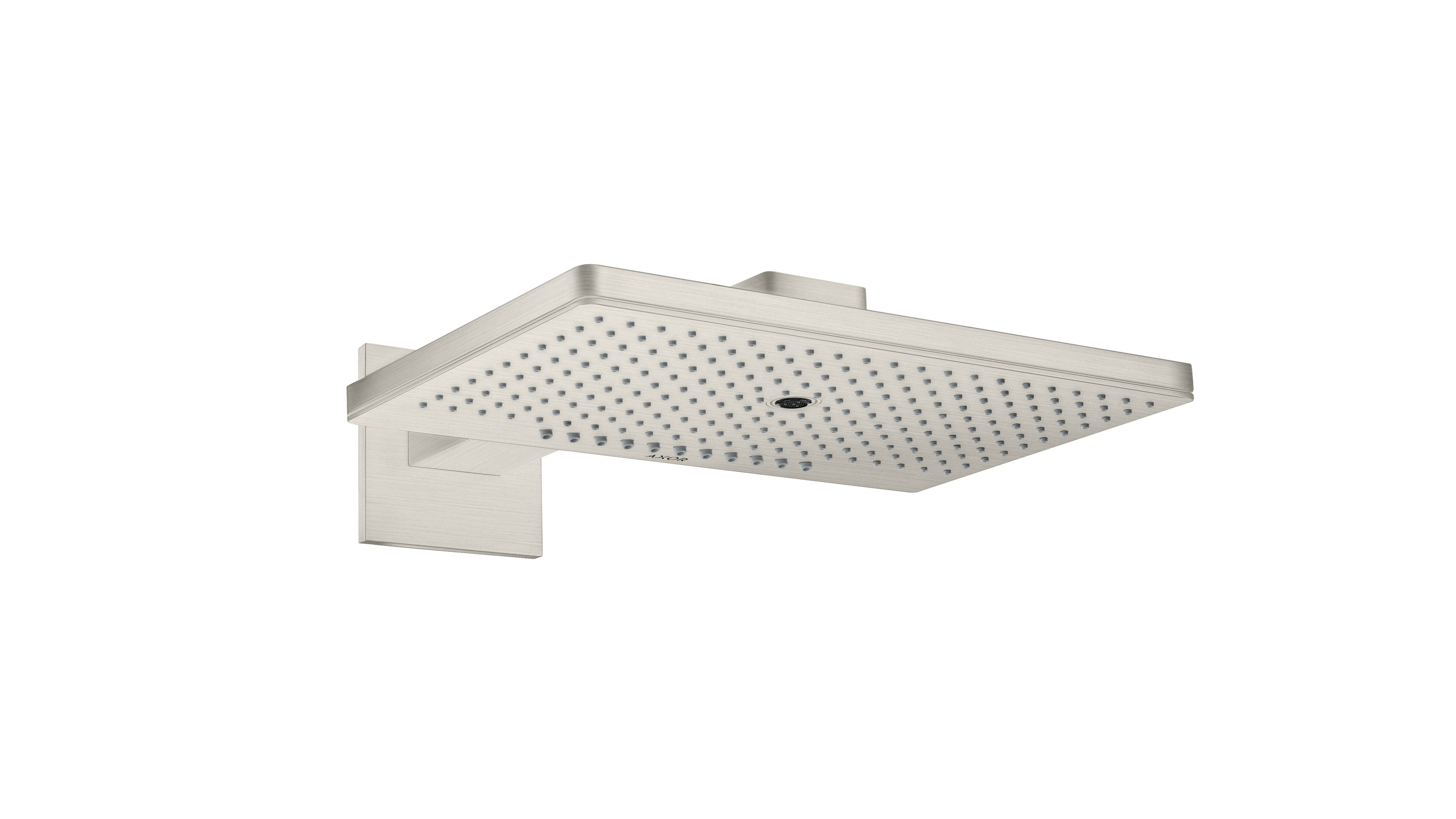 AXOR ShowerSolutions Overhead shower 460/300 3jet with shower arm and square escutcheon