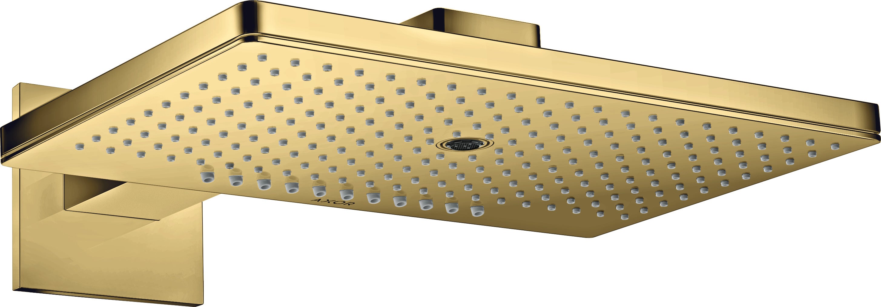 AXOR ShowerSolutions Overhead shower 460/300 3jet with shower arm and square escutcheon