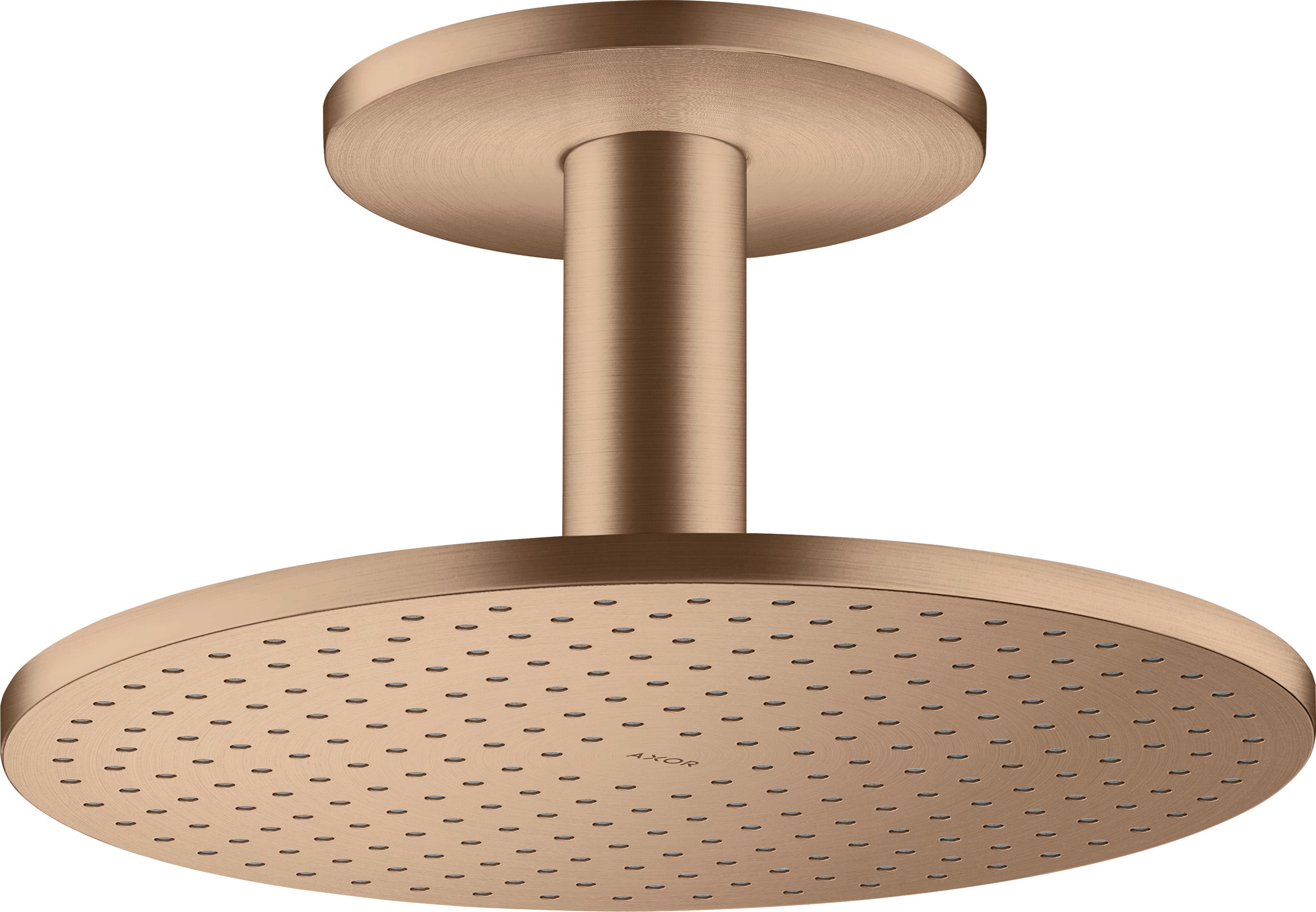 AXOR ShowerSolutions Overhead shower 300 2jet with ceiling connection