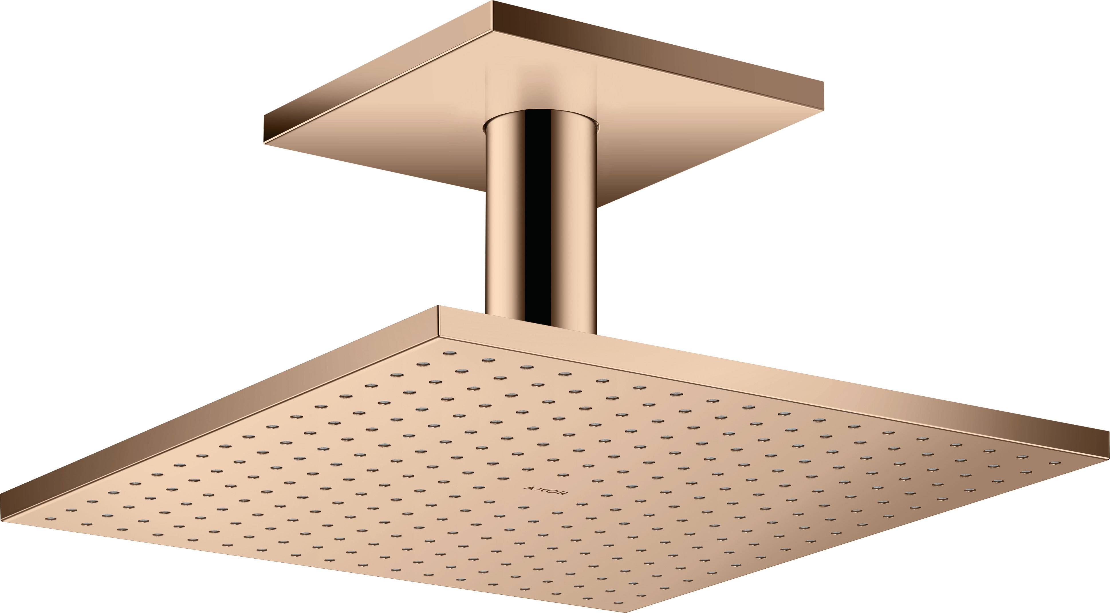 AXOR ShowerSolutions Overhead shower 300/300 2jet with ceiling connection