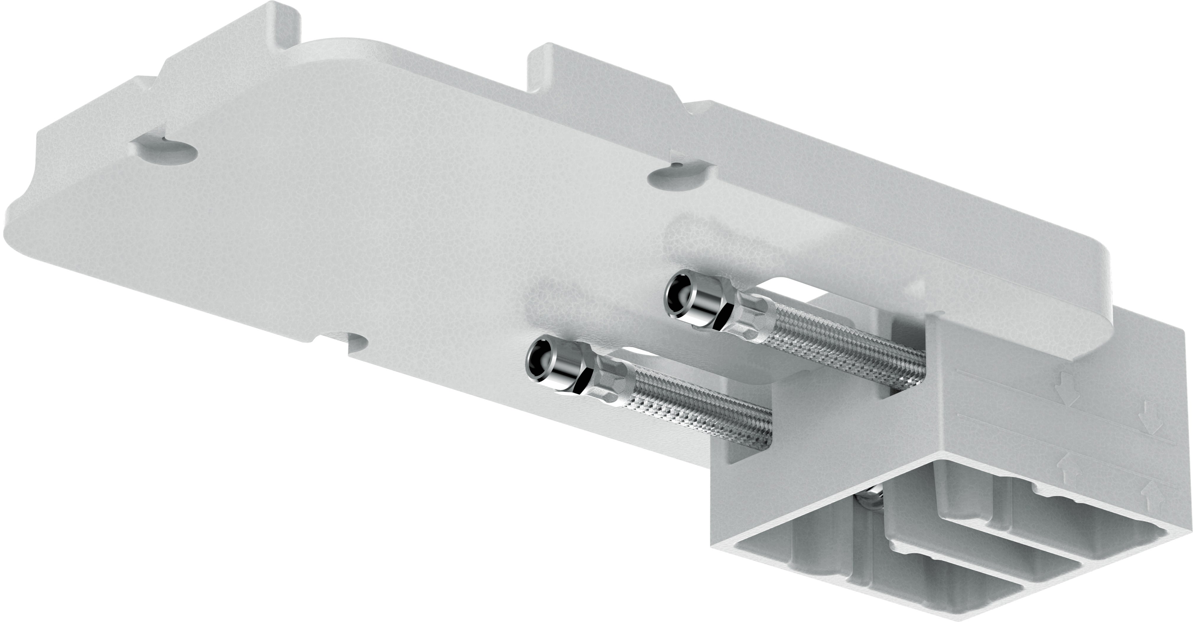 AXOR ShowerSolutions Basic set for overhead shower ceiling