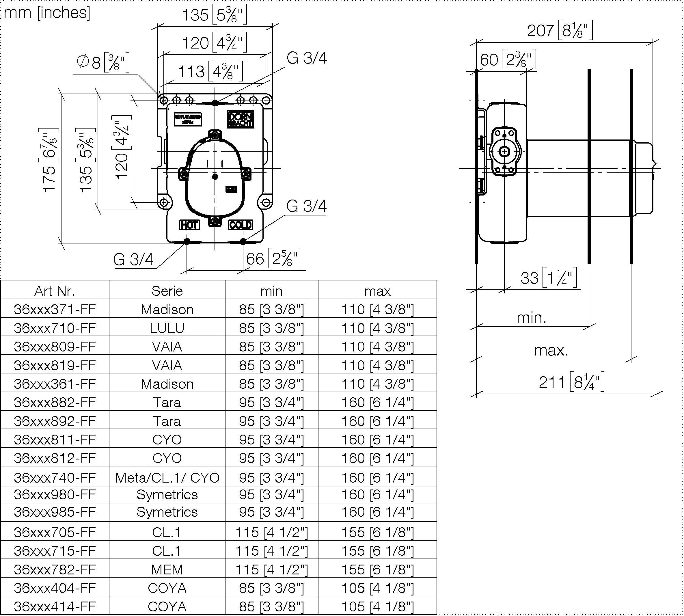 Xtool Concealed Thermostat Module Without Volume Control