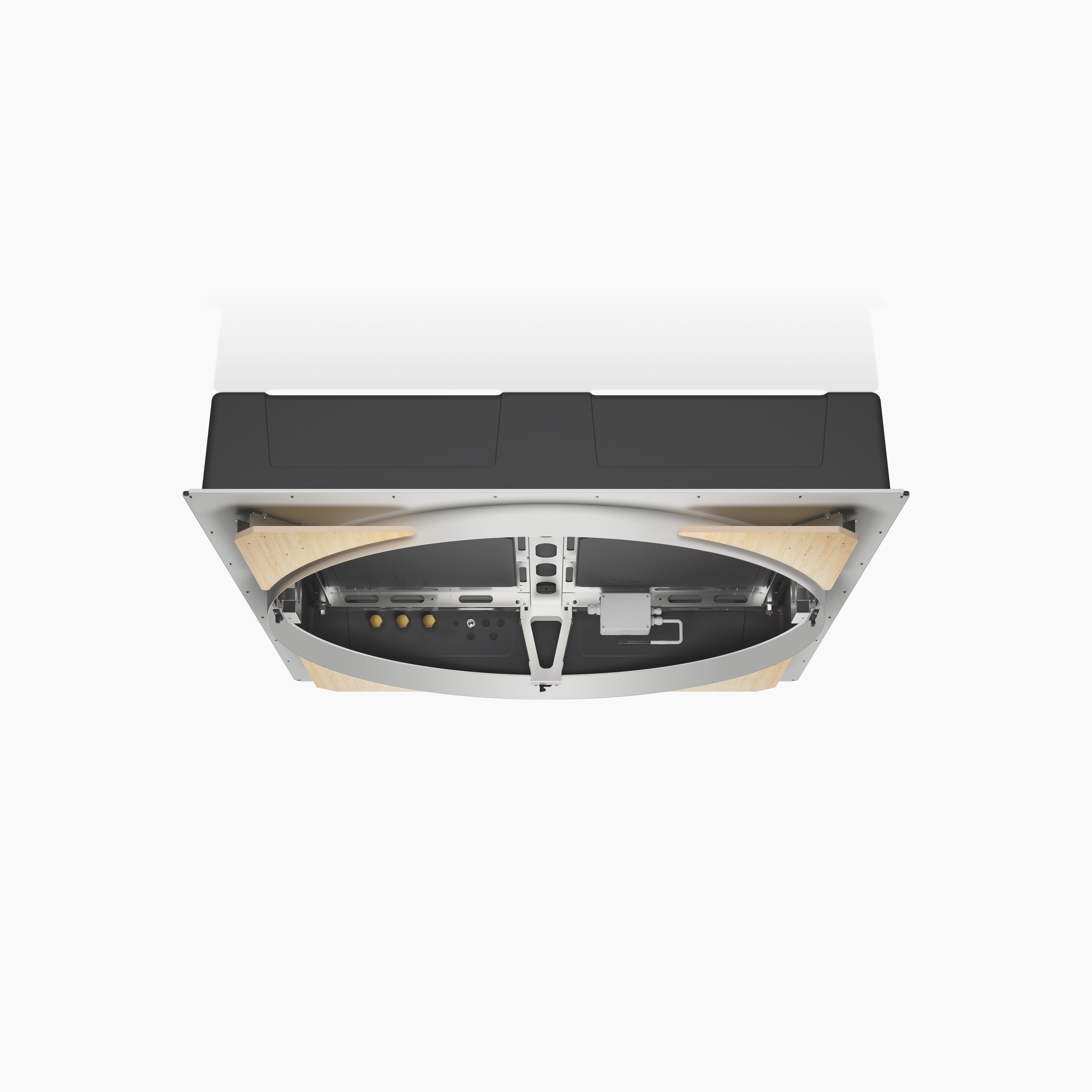 Aquamoon Embrace Concealed Ceiling Installation Box With Color Light