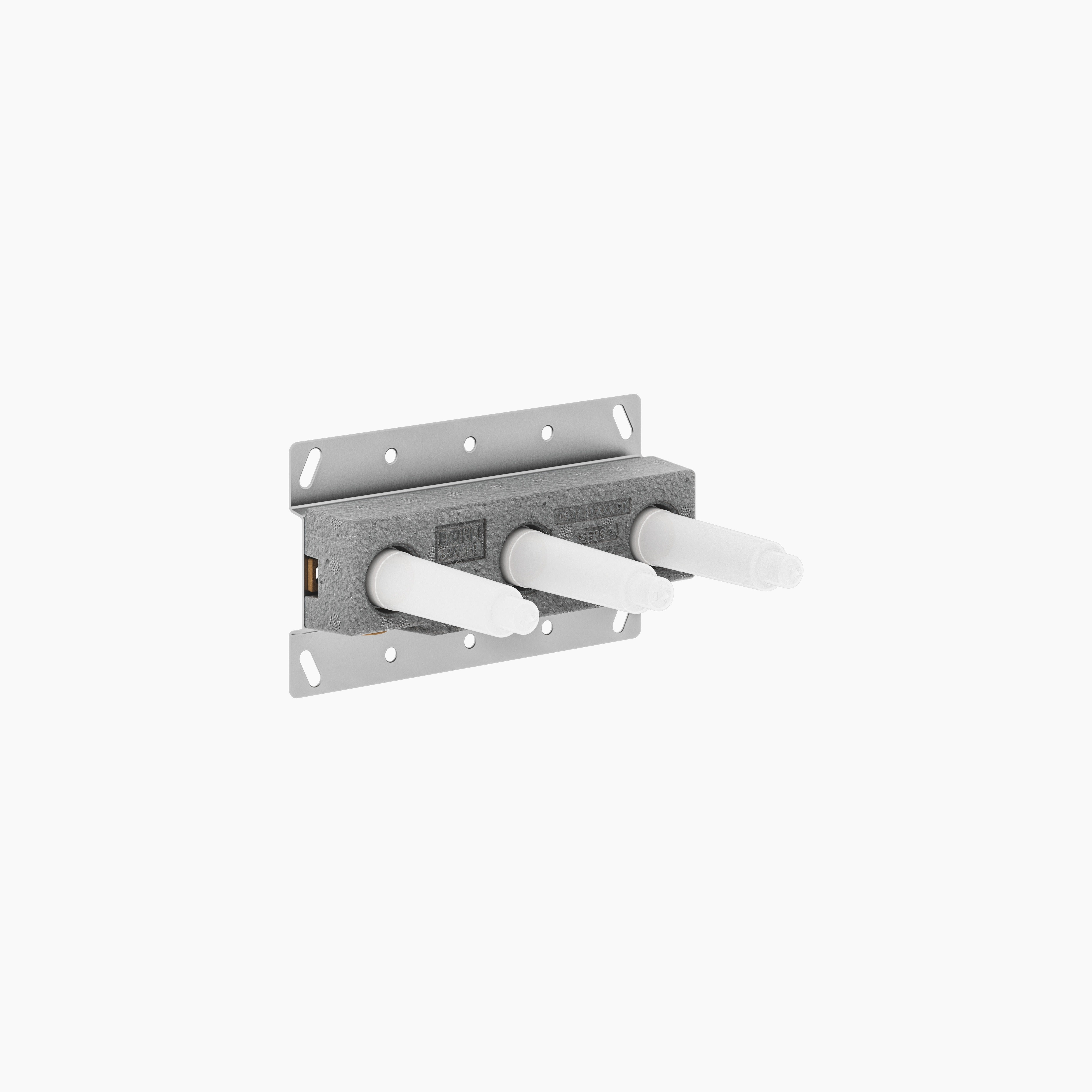 Concealed Wall Mounted Mixer Centred Spout