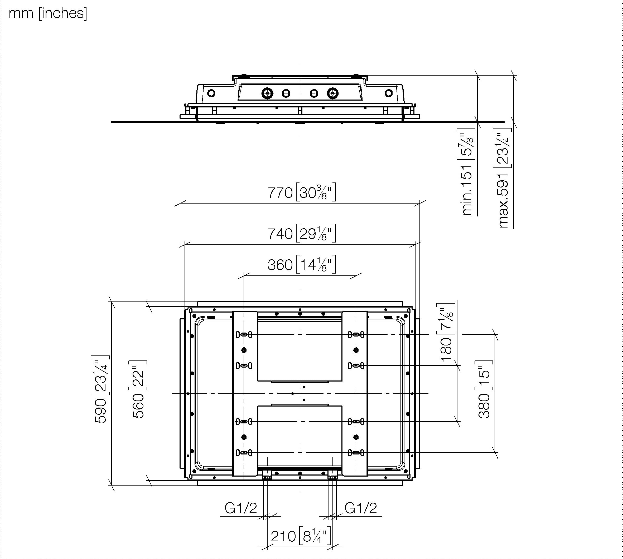 Serenity Sky Concealed Ceiling Installation Box