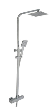 ATHENA THERMOSTATIC SHOWER MIXER WITH RIGID RISER NEW DESIGN