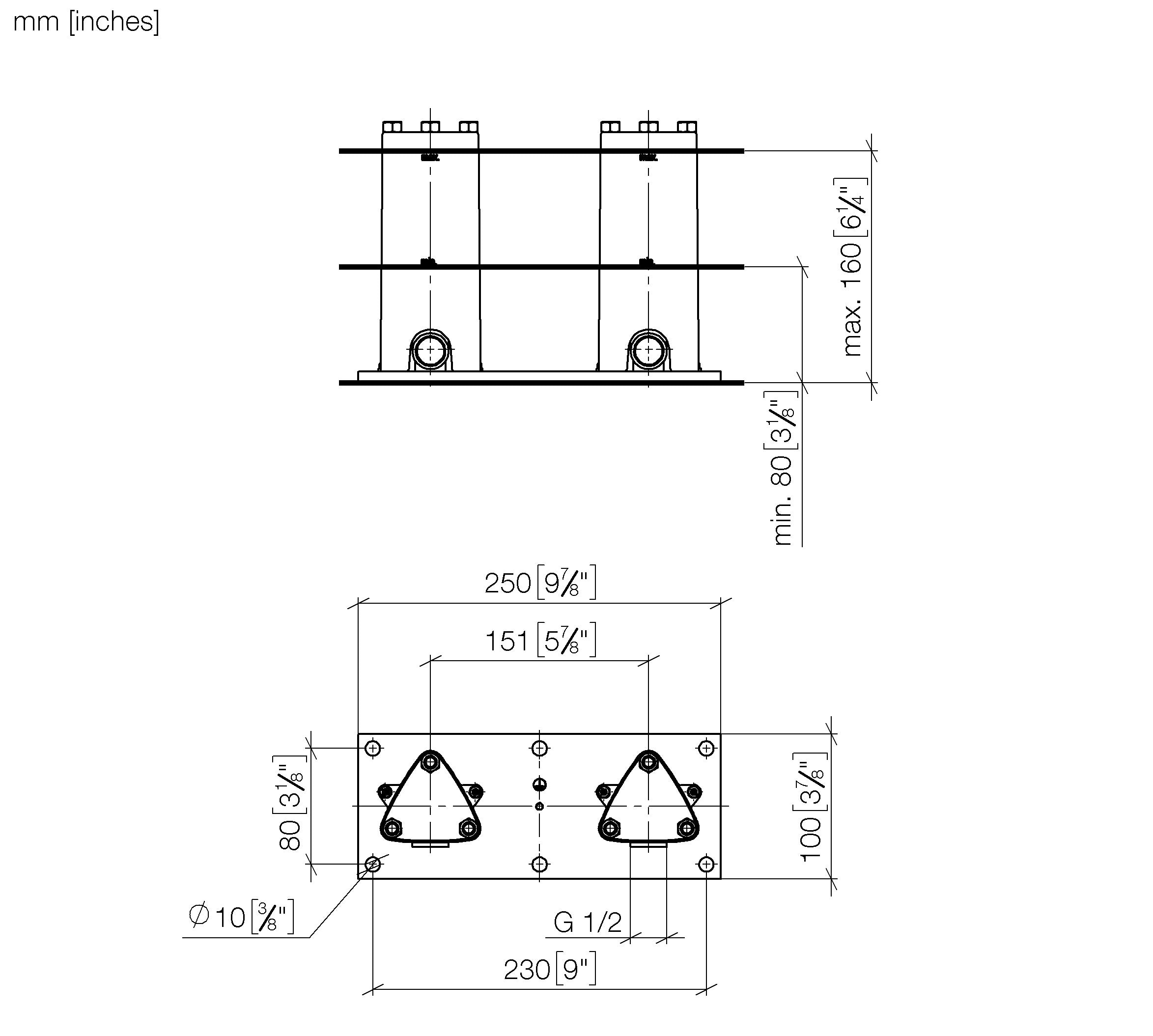 Concealed Floor Mounting