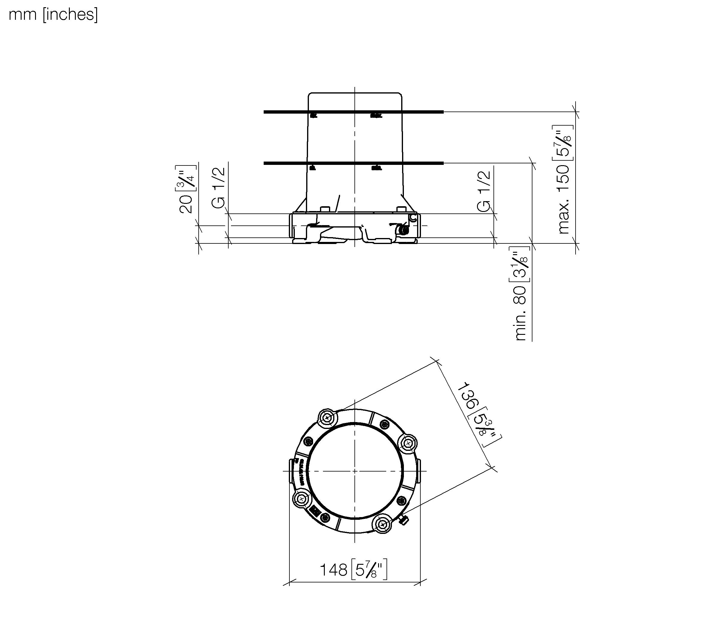 Concealed Floor Mounting II