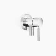Concealed Single Lever Mixer With Cover Plate With Integrated Shower Connection Chrome