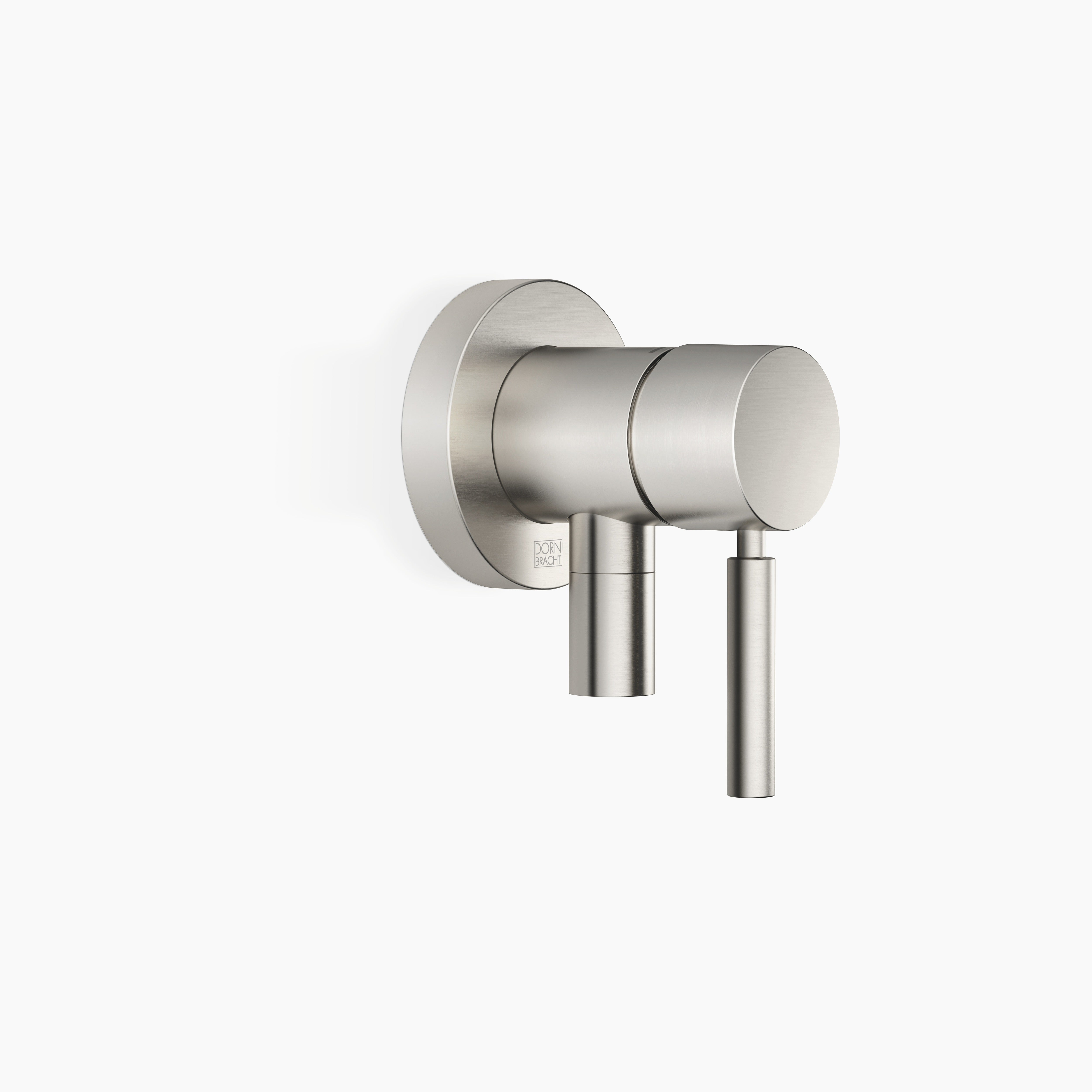 Concealed Single Lever Mixer With Cover Plate With Integrated Shower Connection Chrome