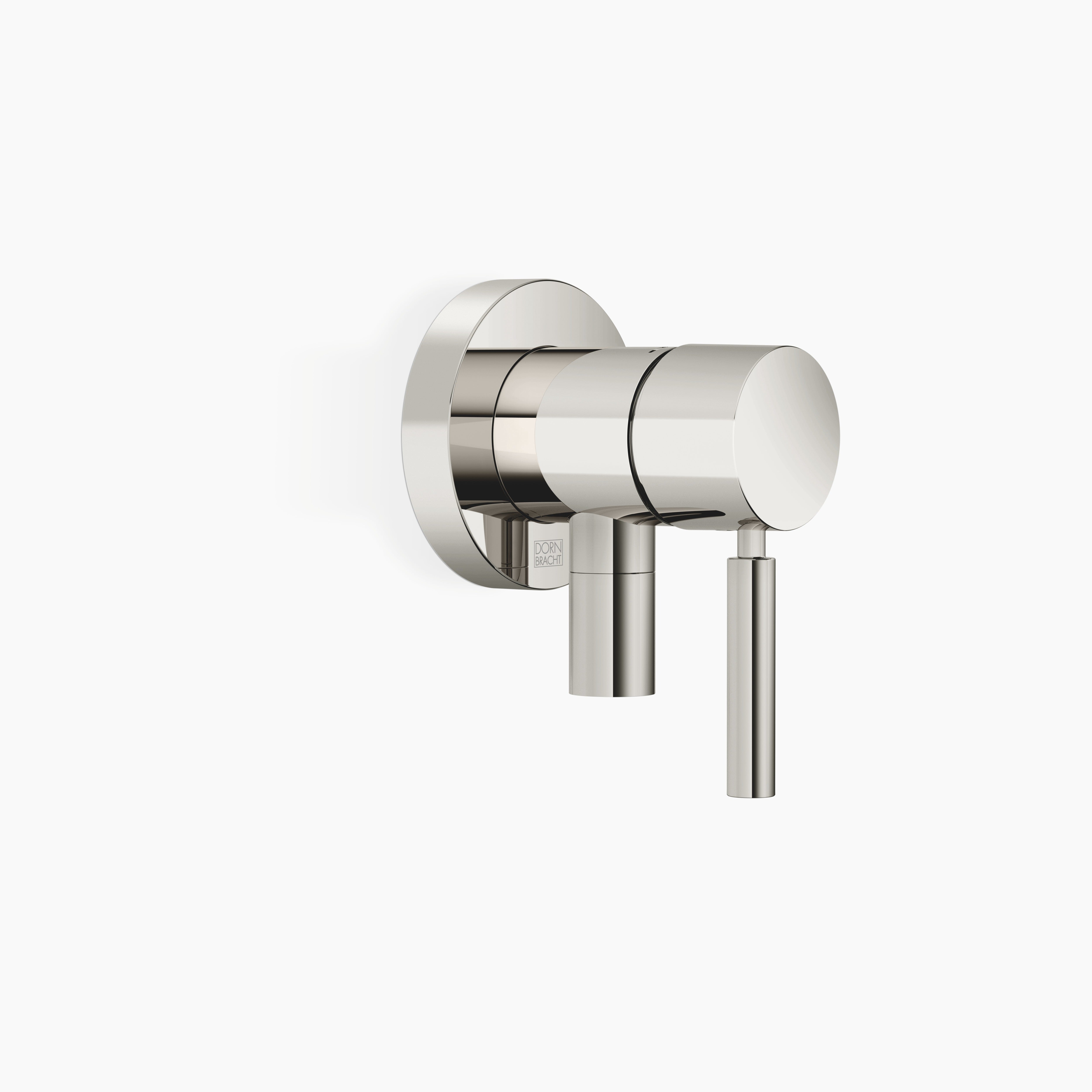 Concealed Single Lever Mixer With Cover Plate With Integrated Shower Connection Chrome