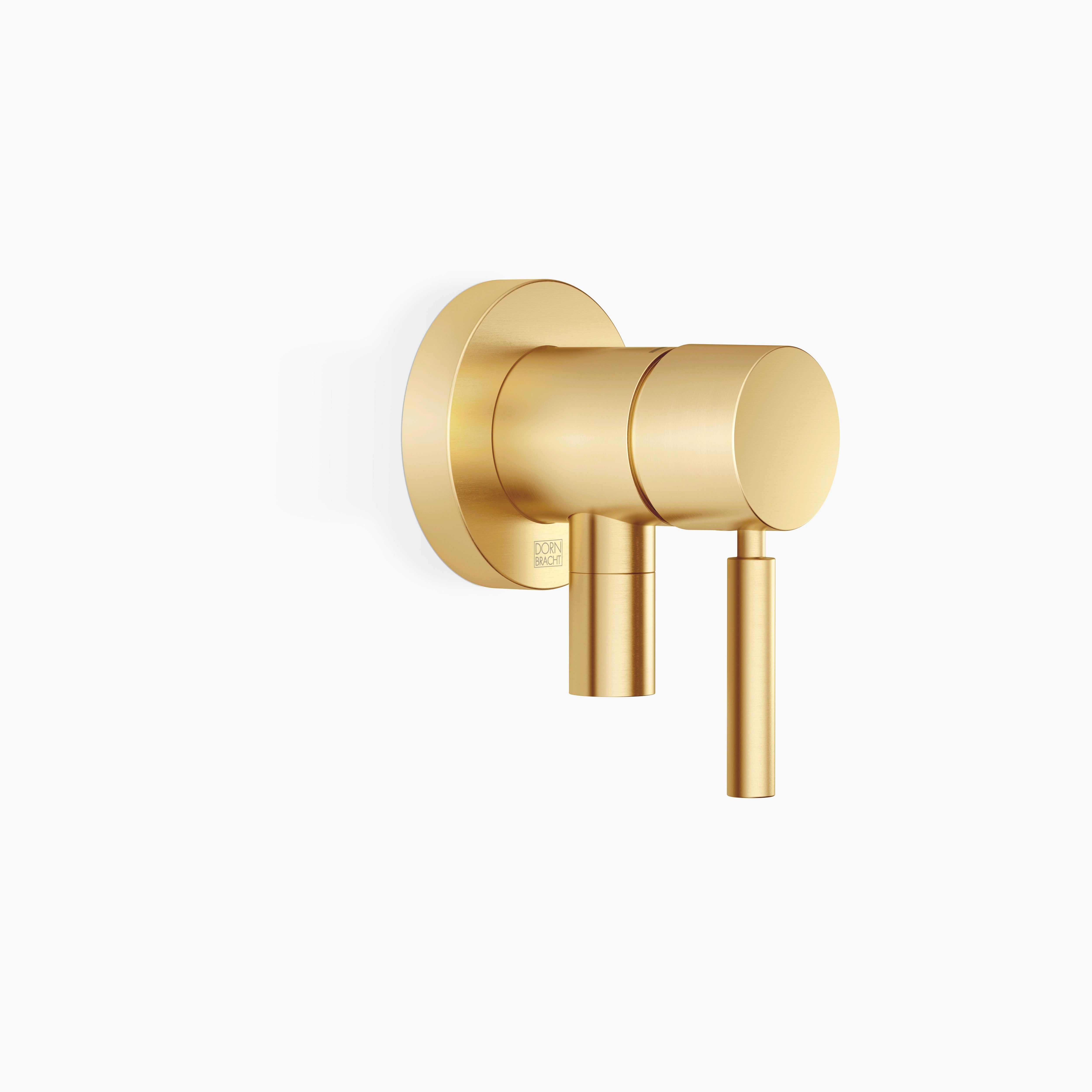 Concealed Single Lever Mixer With Cover Plate With Integrated Shower Connection Chrome