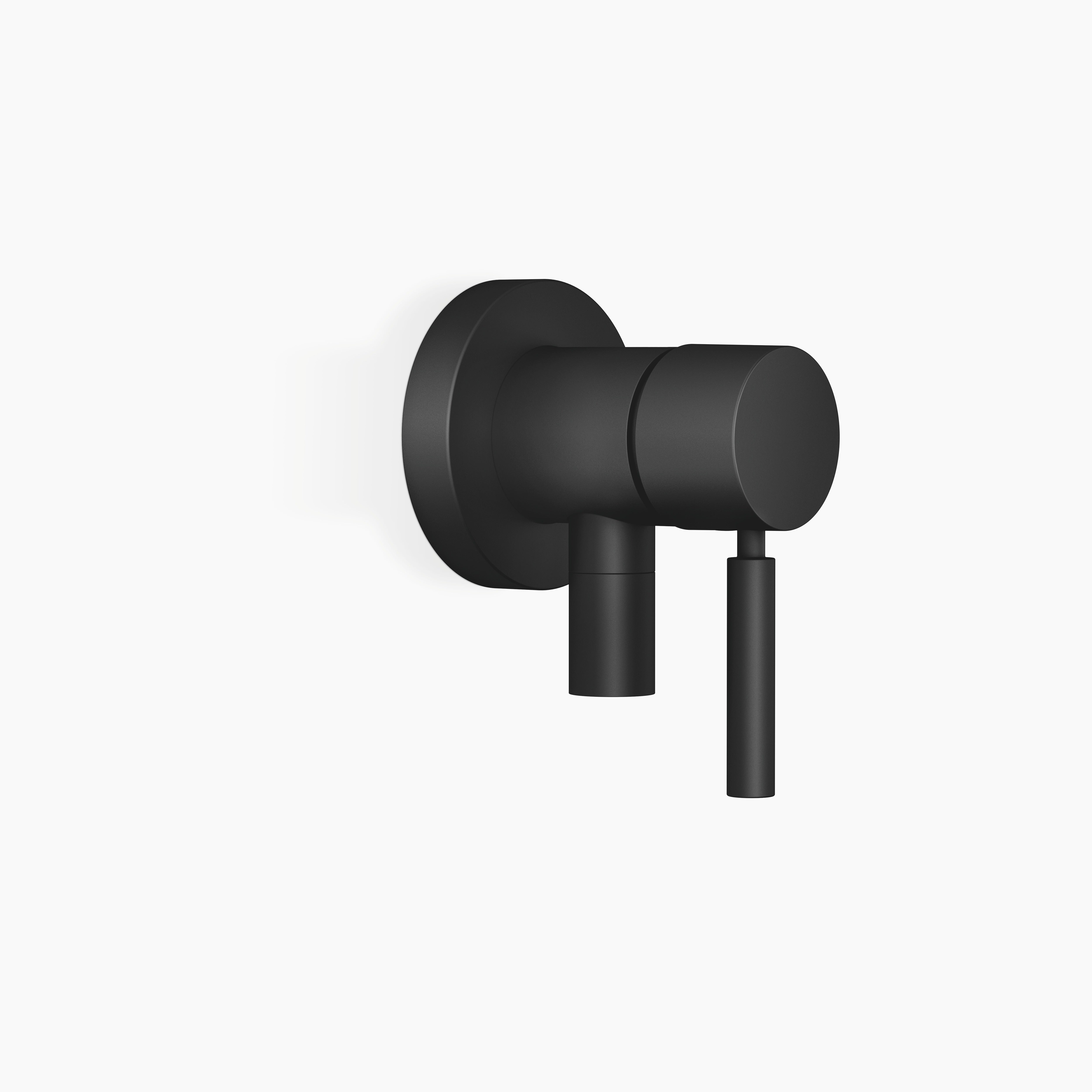 Concealed Single Lever Mixer With Cover Plate With Integrated Shower Connection Chrome