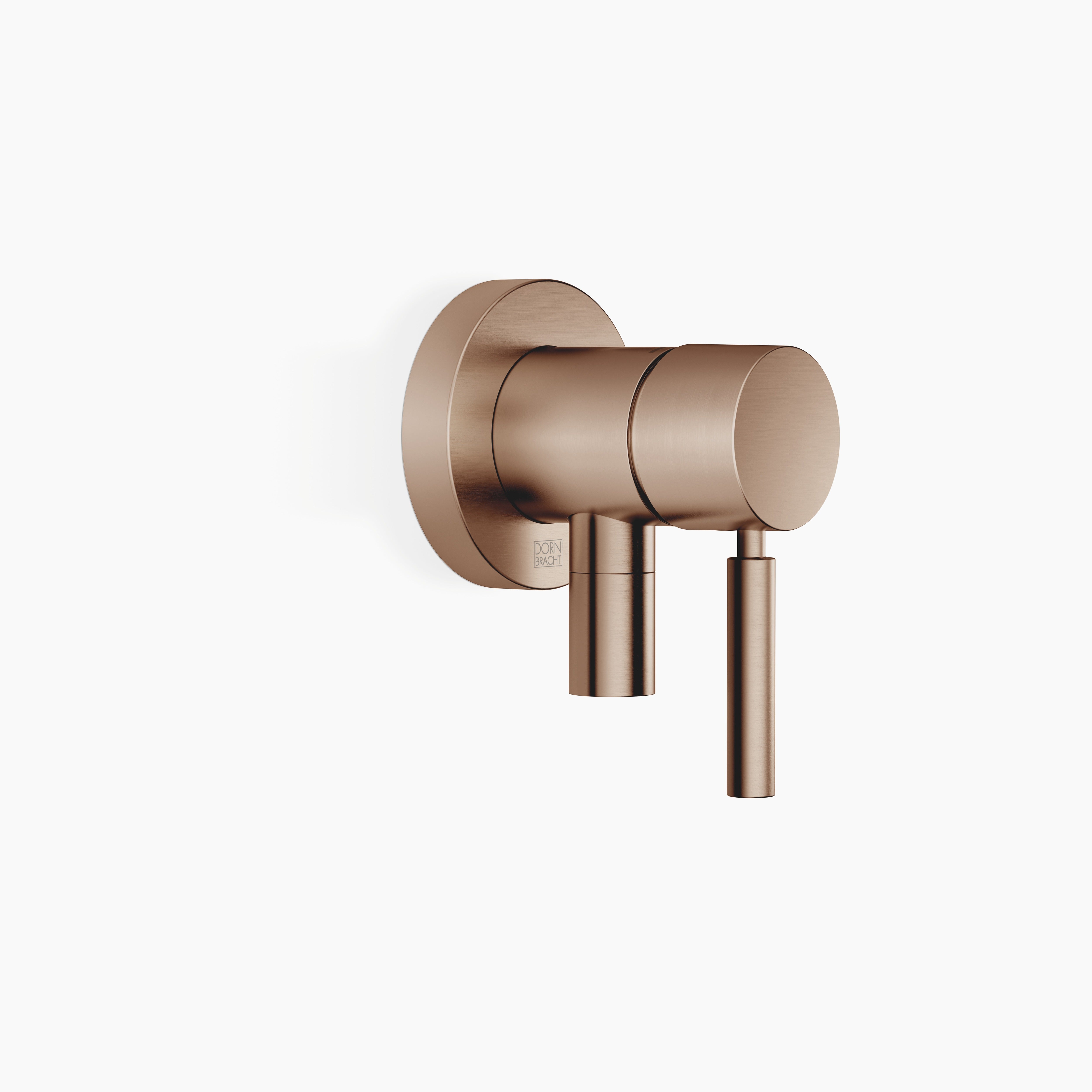 Concealed Single Lever Mixer With Cover Plate With Integrated Shower Connection Chrome