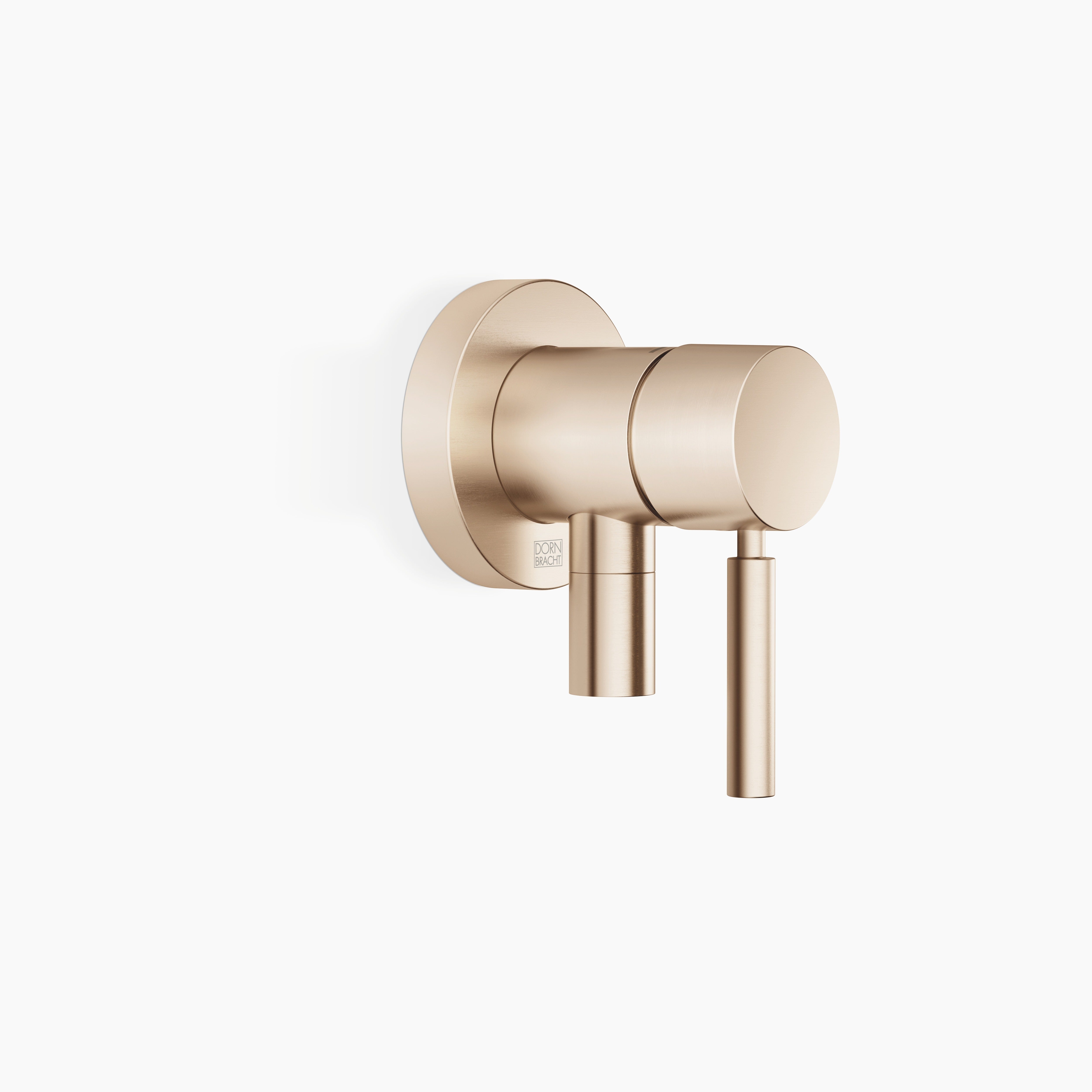 Concealed Single Lever Mixer With Cover Plate With Integrated Shower Connection Chrome