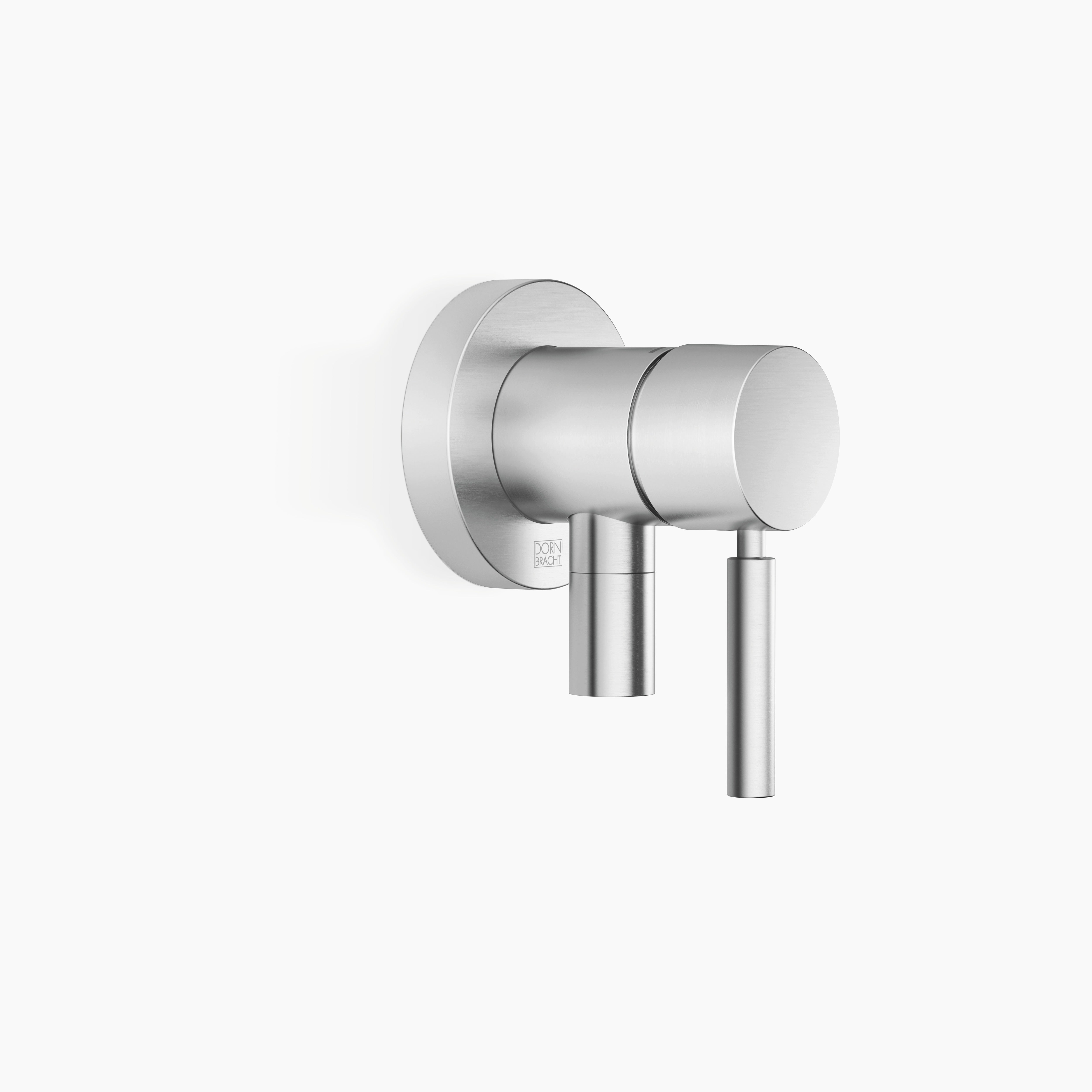 Concealed Single Lever Mixer With Cover Plate With Integrated Shower Connection Chrome