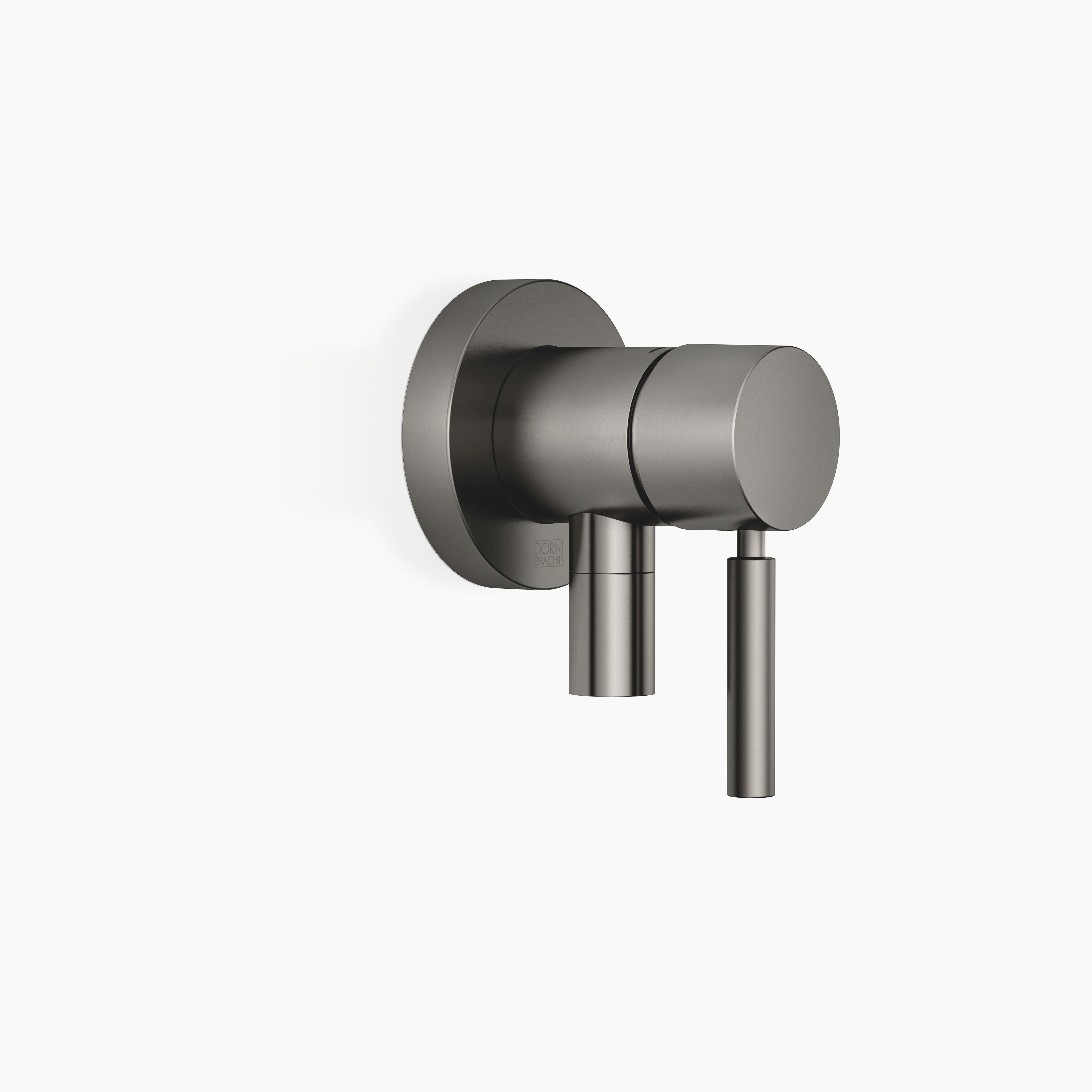 Concealed Single Lever Mixer With Cover Plate With Integrated Shower Connection Chrome