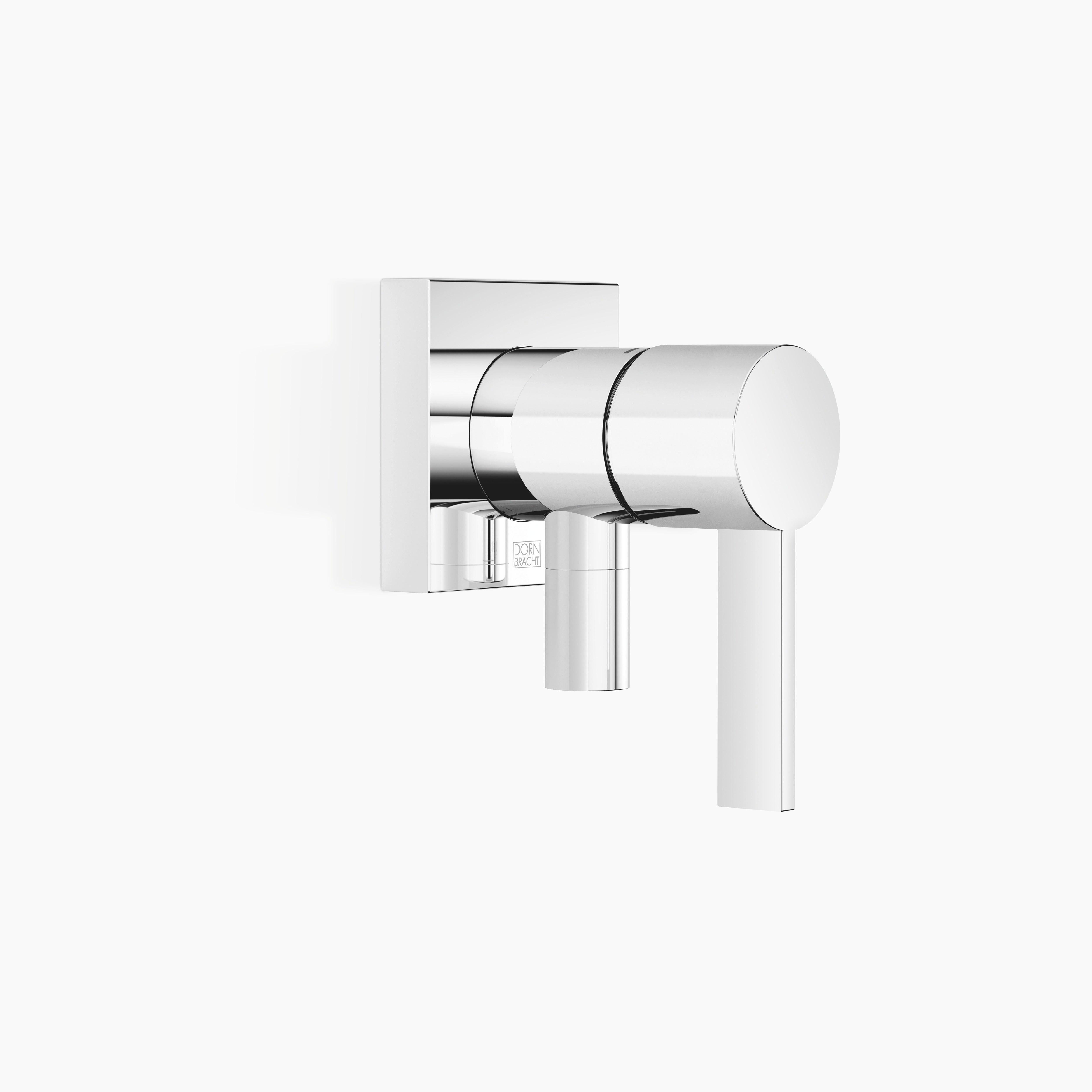 Concealed Single Lever Mixer With Cover Plate With Integrated Shower Connection Chrome II