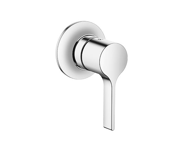 Vaia Concealed Single Lever Mixer With Cover Plate Chrome
