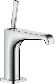 AXOR Citterio E Single lever basin mixer 130 with pin handle and waste
