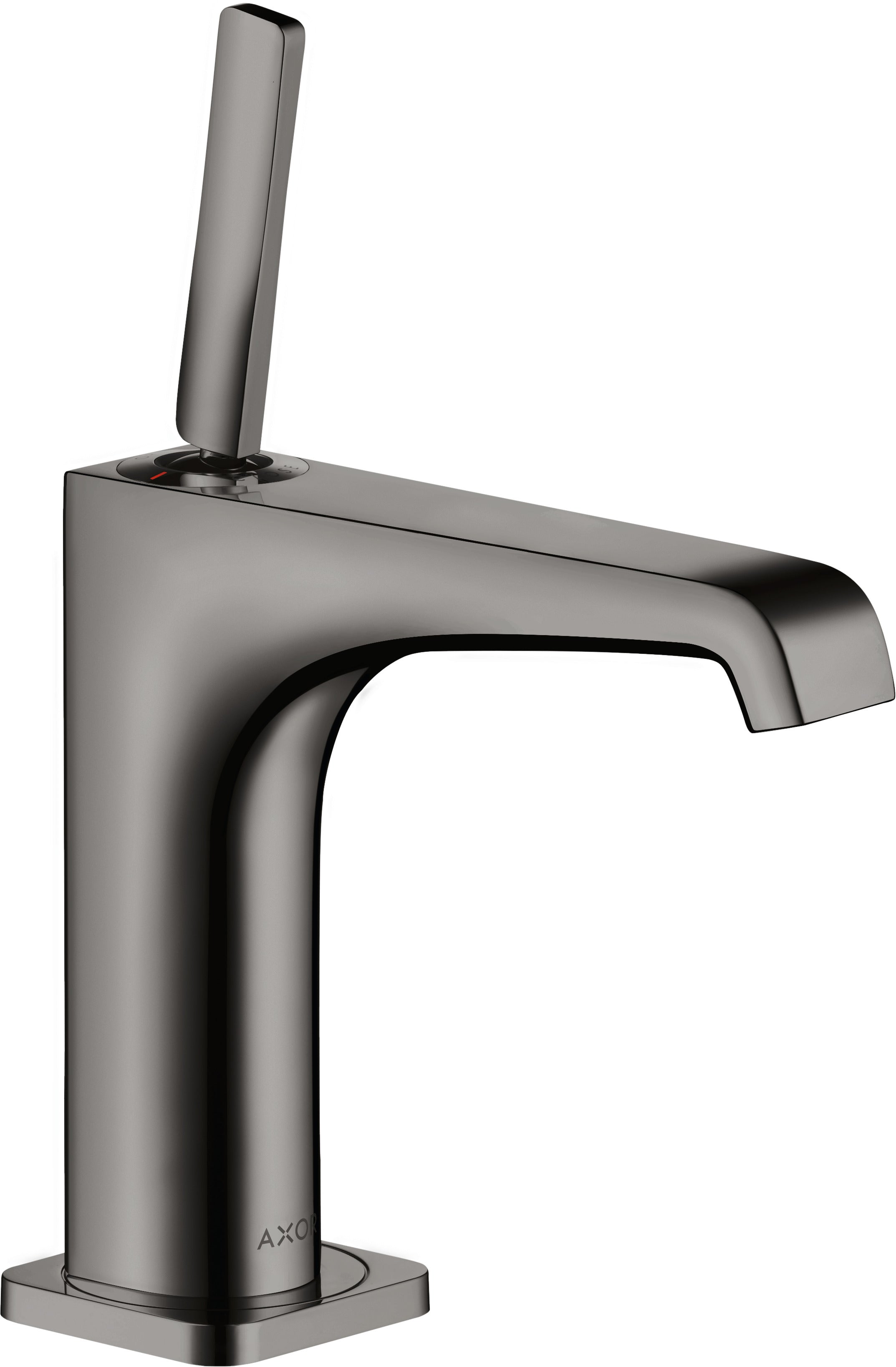 AXOR Citterio E Single lever basin mixer 130 with pin handle and waste