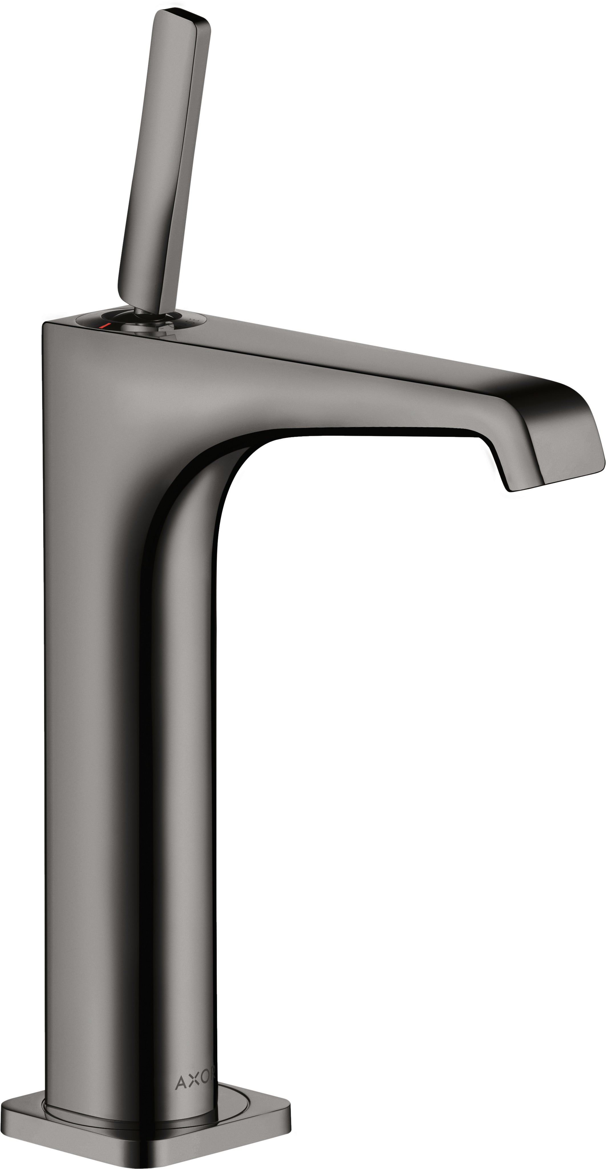 AXOR Citterio E Single lever basin mixer 190 with pin handle for wash bowls with waste
