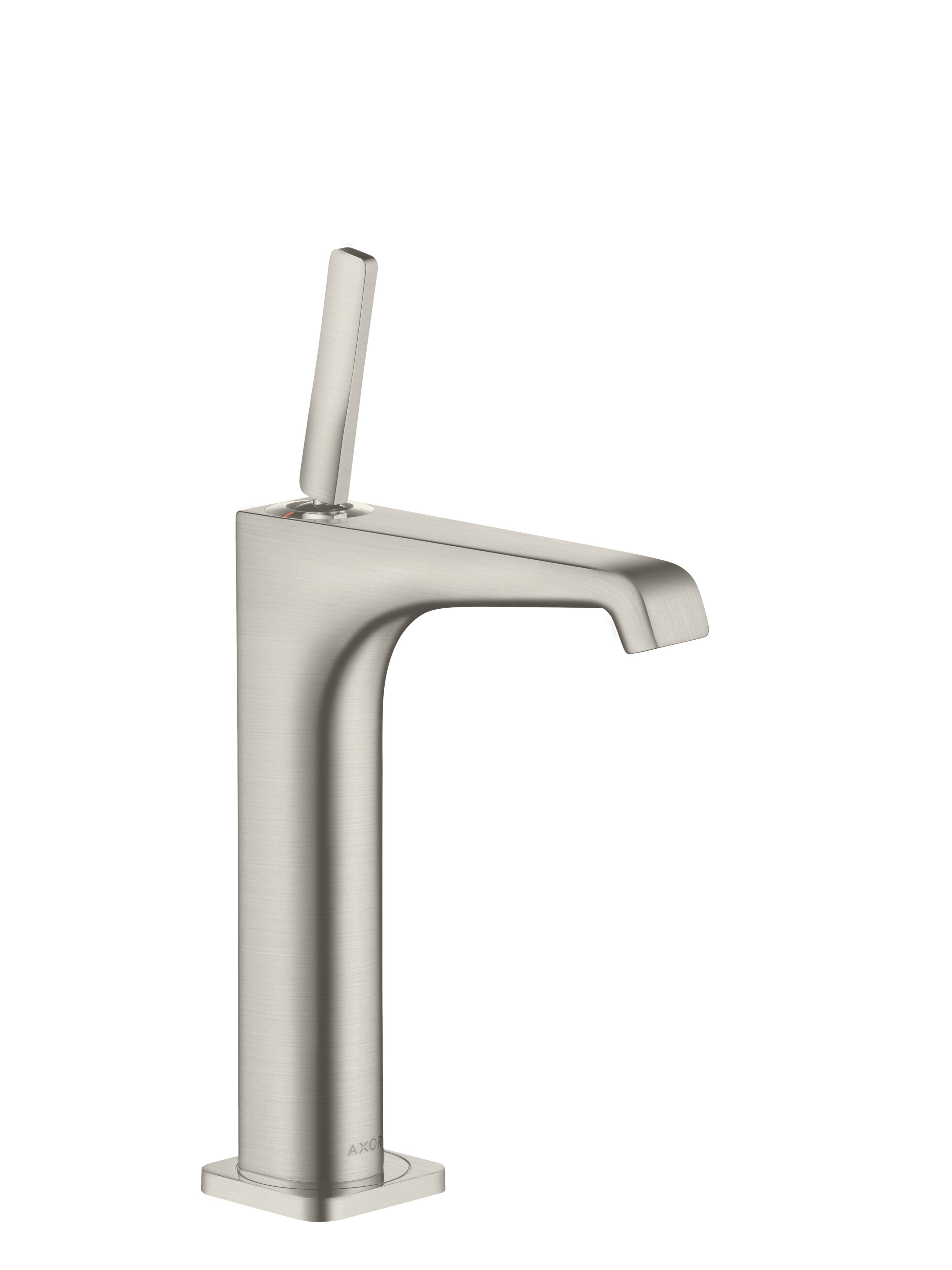 AXOR Citterio E Single lever basin mixer 190 with pin handle for wash bowls with waste