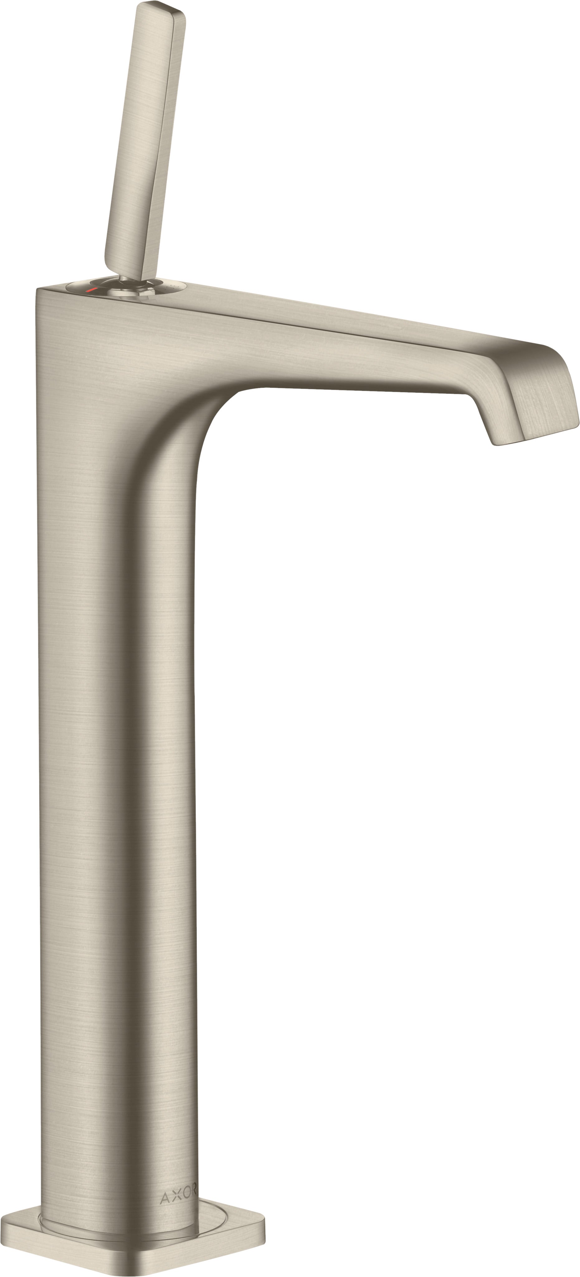 AXOR Citterio E Single lever basin mixer 250 with pin handle for wash bowls with waste