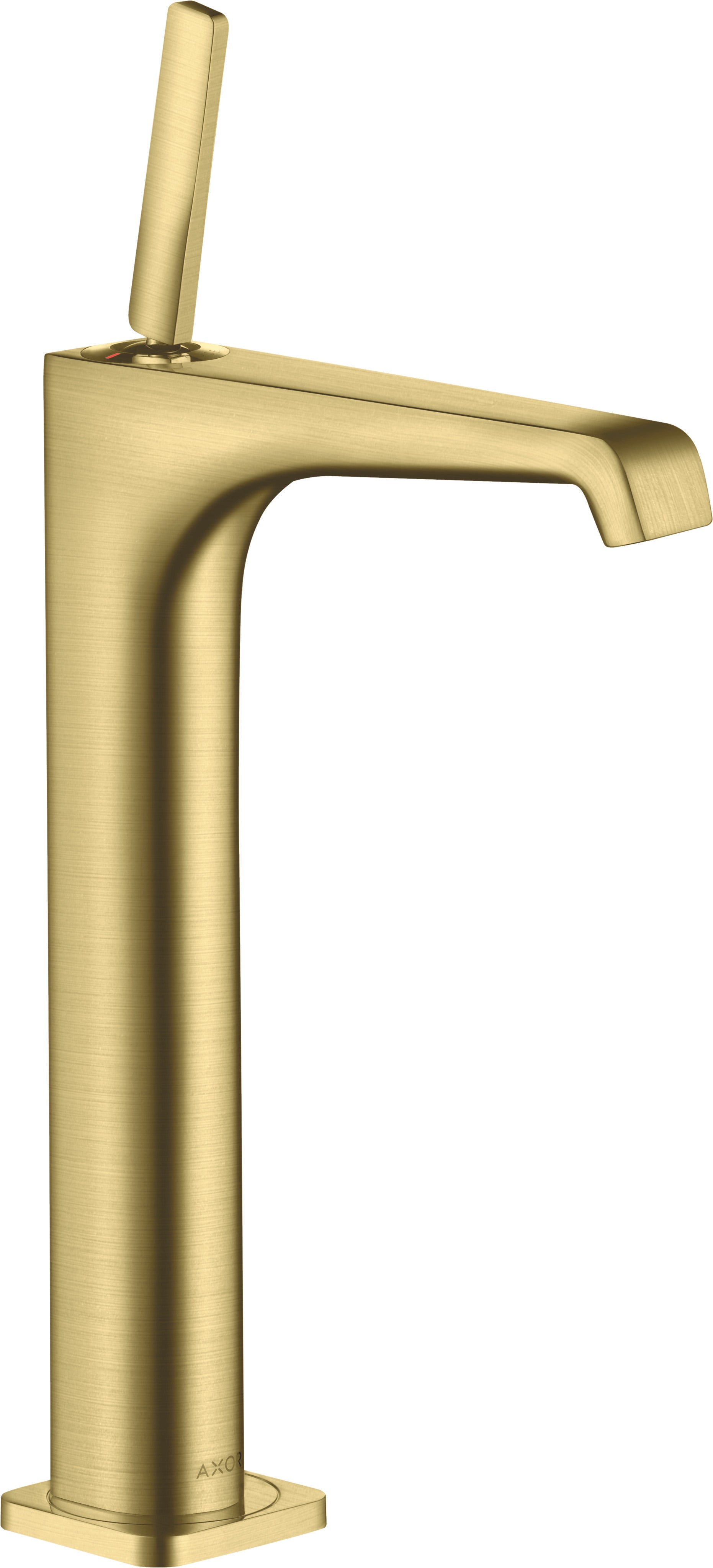 AXOR Citterio E Single lever basin mixer 250 with pin handle for wash bowls with waste