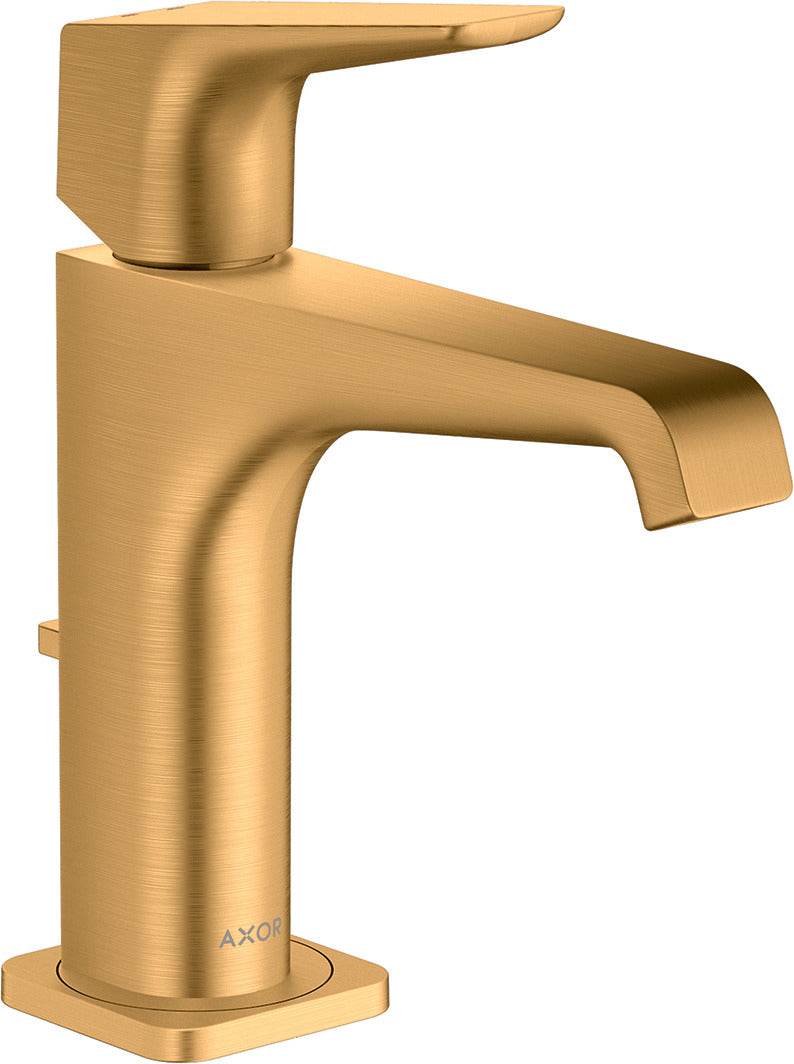 AXOR Citterio E Single lever basin mixer 130 with lever handle and pop-up waste