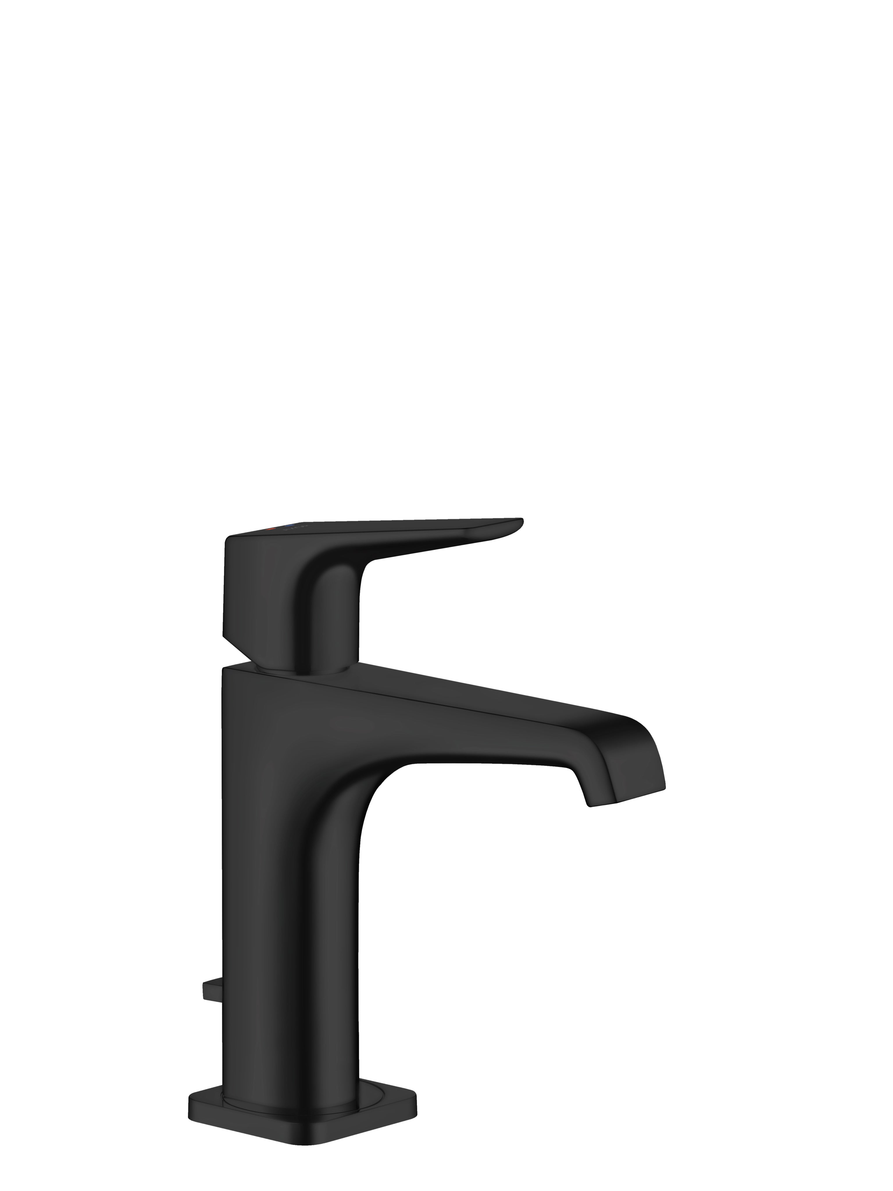 AXOR Citterio E Single lever basin mixer 130 with lever handle and pop-up waste