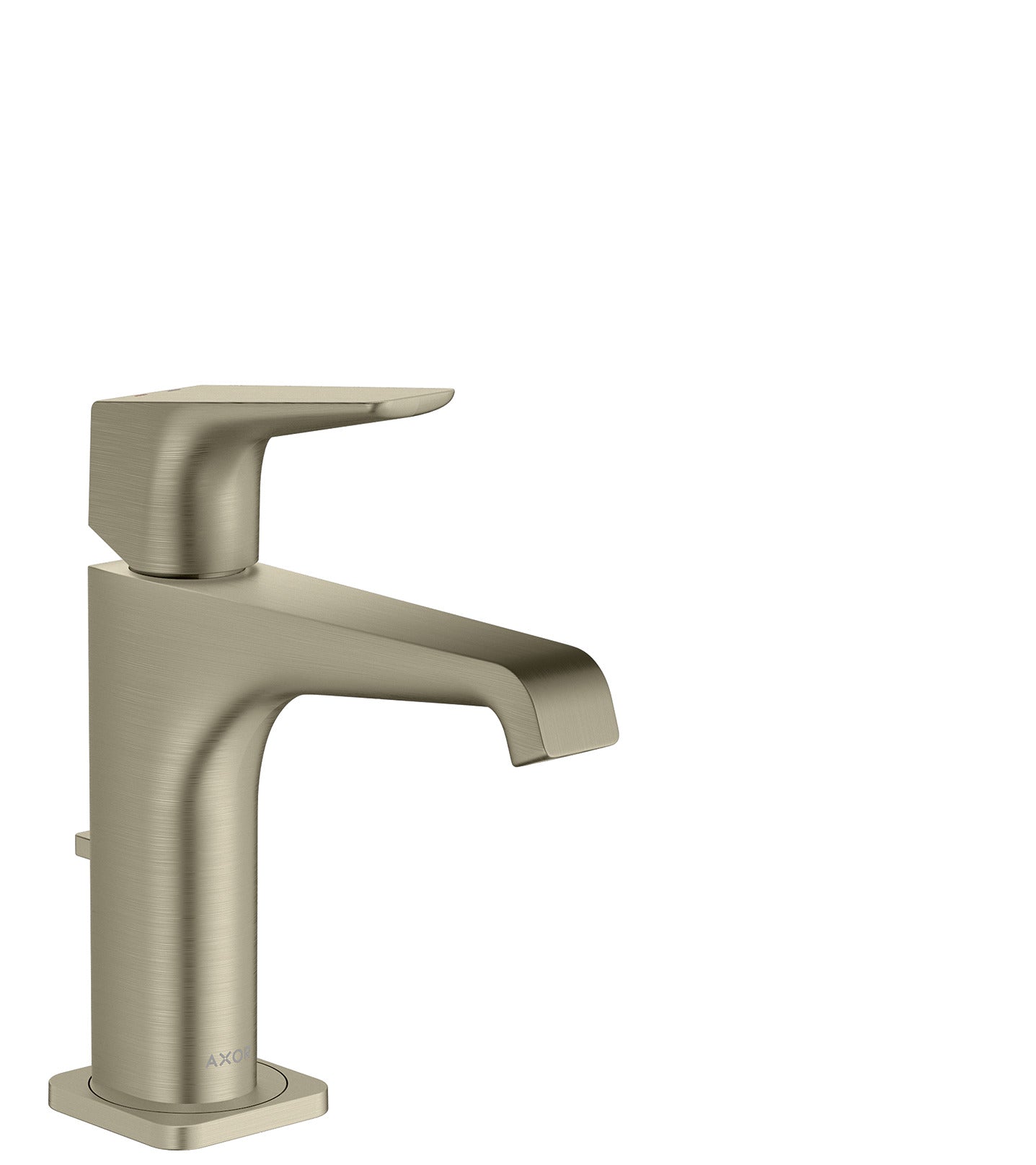 AXOR Citterio E Single lever basin mixer 130 with lever handle and pop-up waste