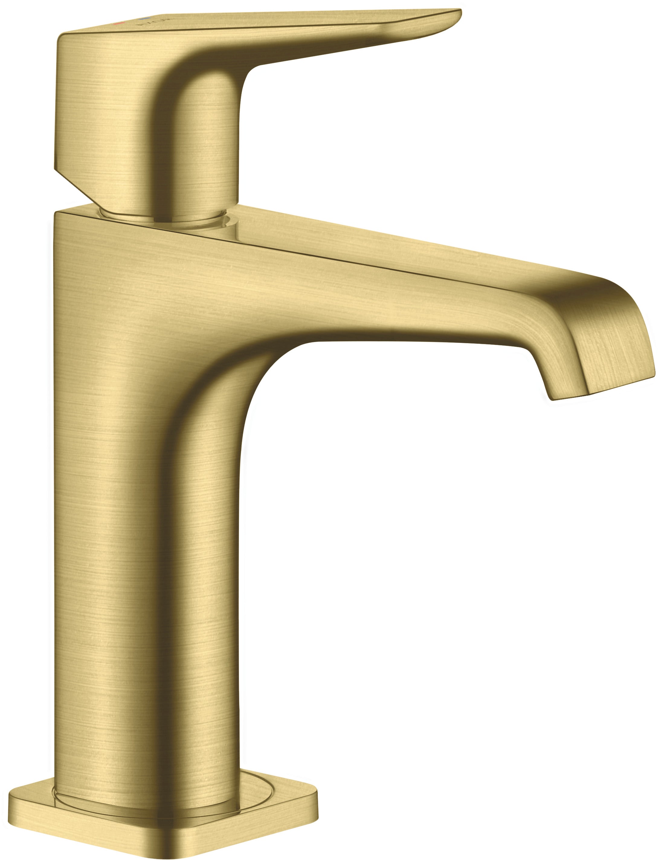 AXOR Citterio E Single lever basin mixer 130 with lever handle without waste