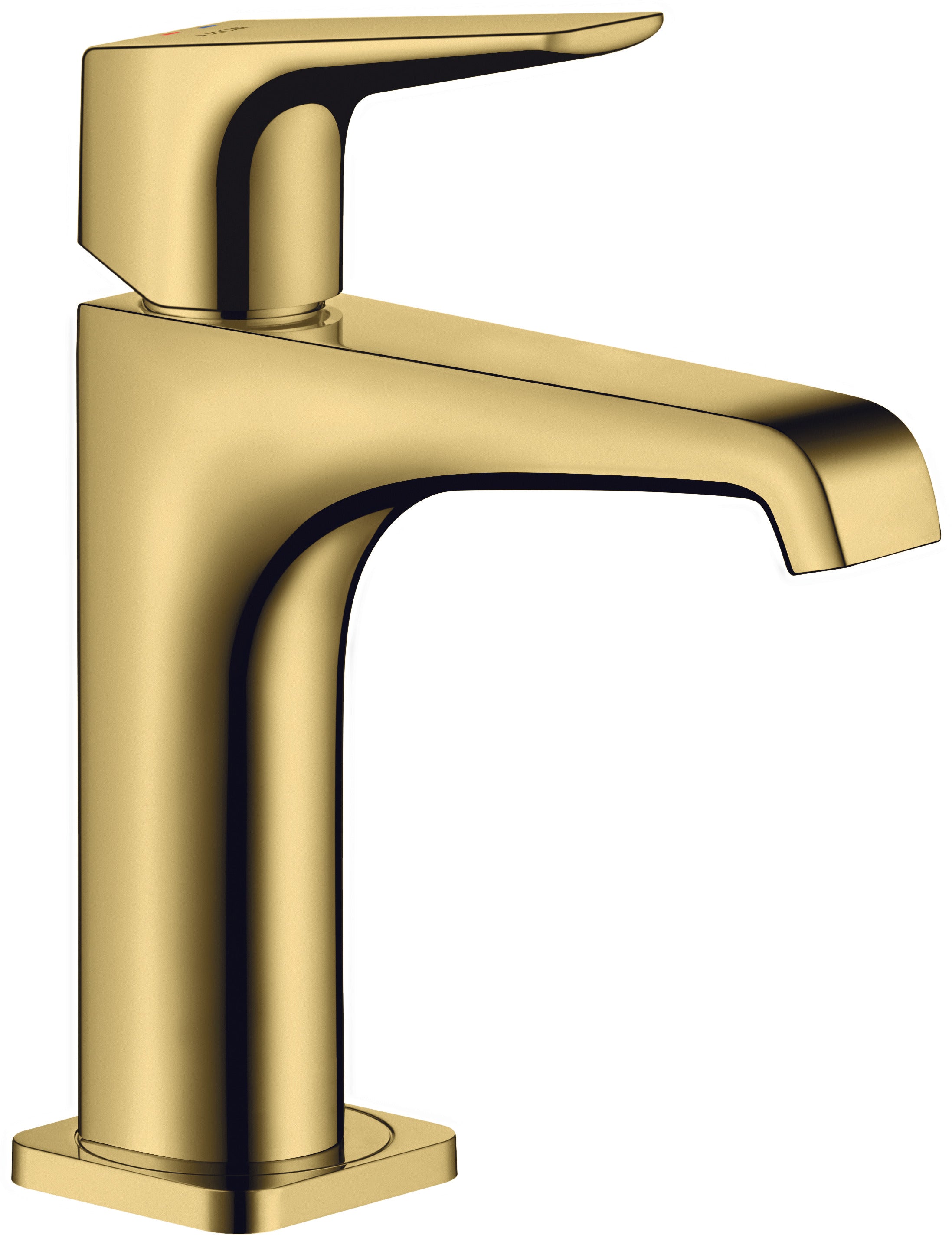 AXOR Citterio E Single lever basin mixer 130 with lever handle without waste