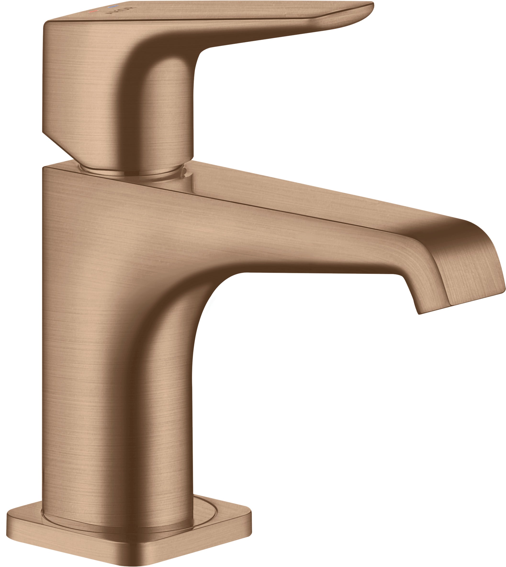 AXOR Citterio E Single lever basin mixer 90 for cloakroom basins with lever handle without waste