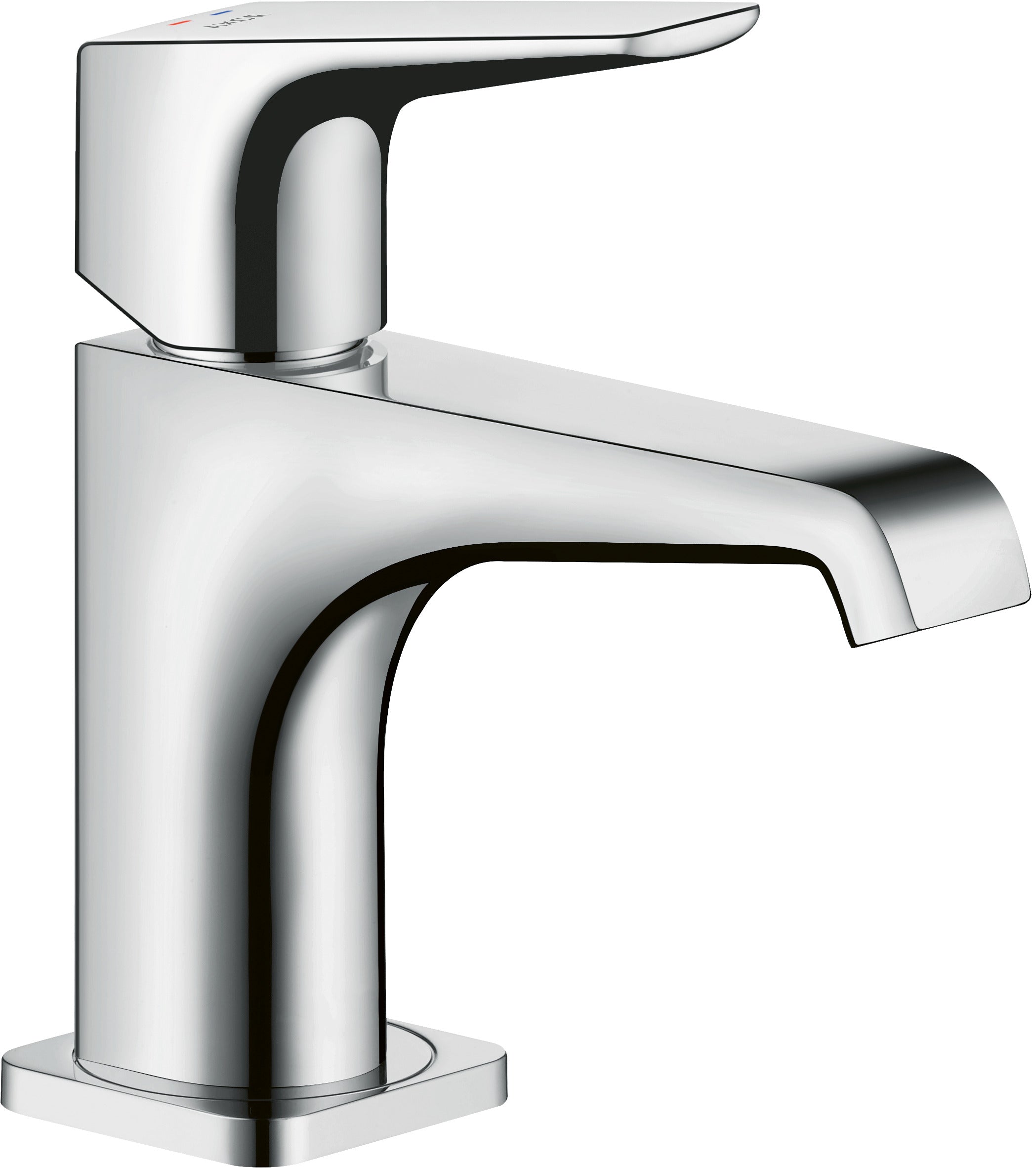 AXOR Citterio E Single lever basin mixer 90 for cloakroom basins with lever handle without waste