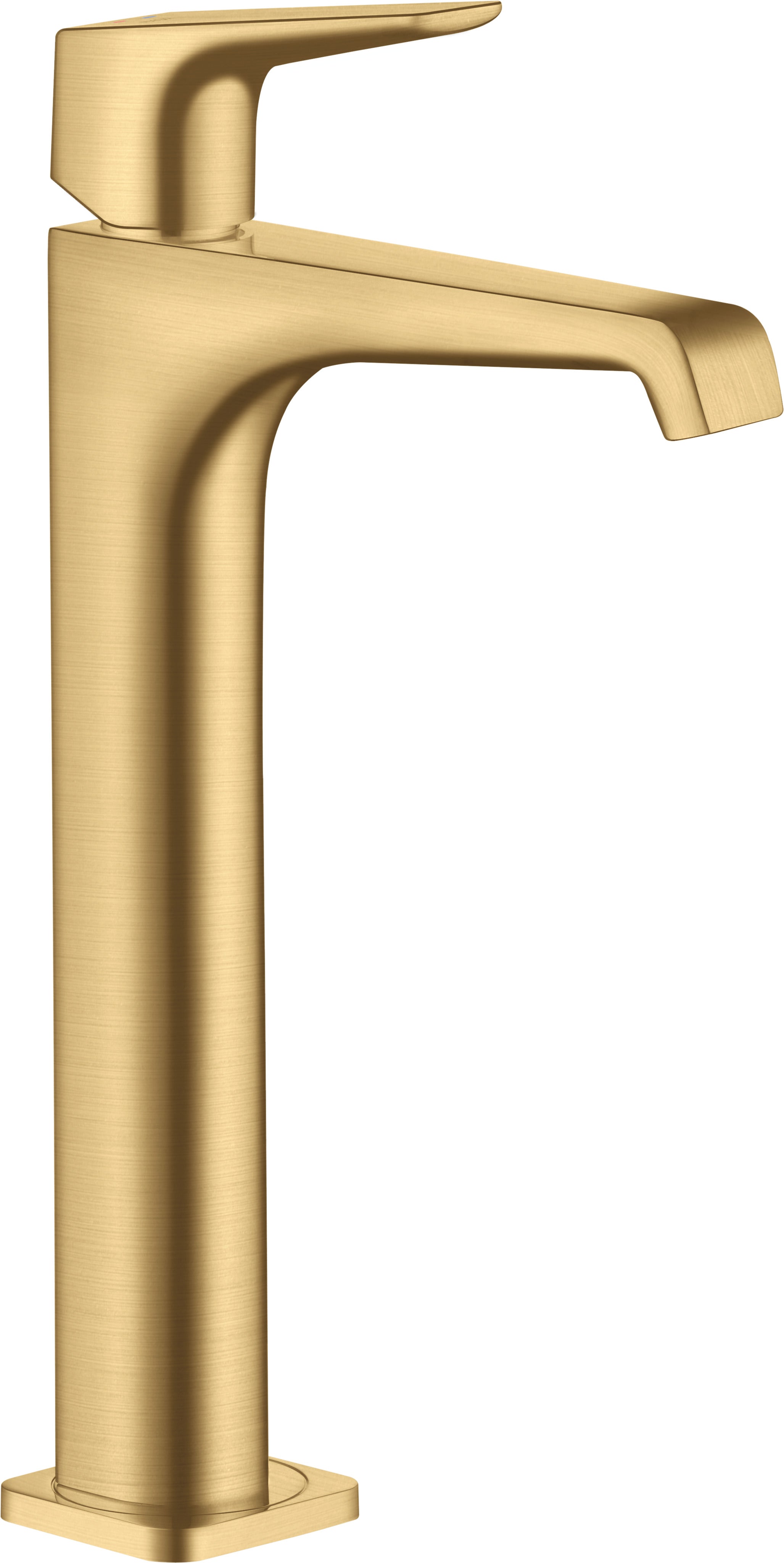 AXOR Citterio E Single lever basin mixer 250 with lever handle for wash bowls without waste
