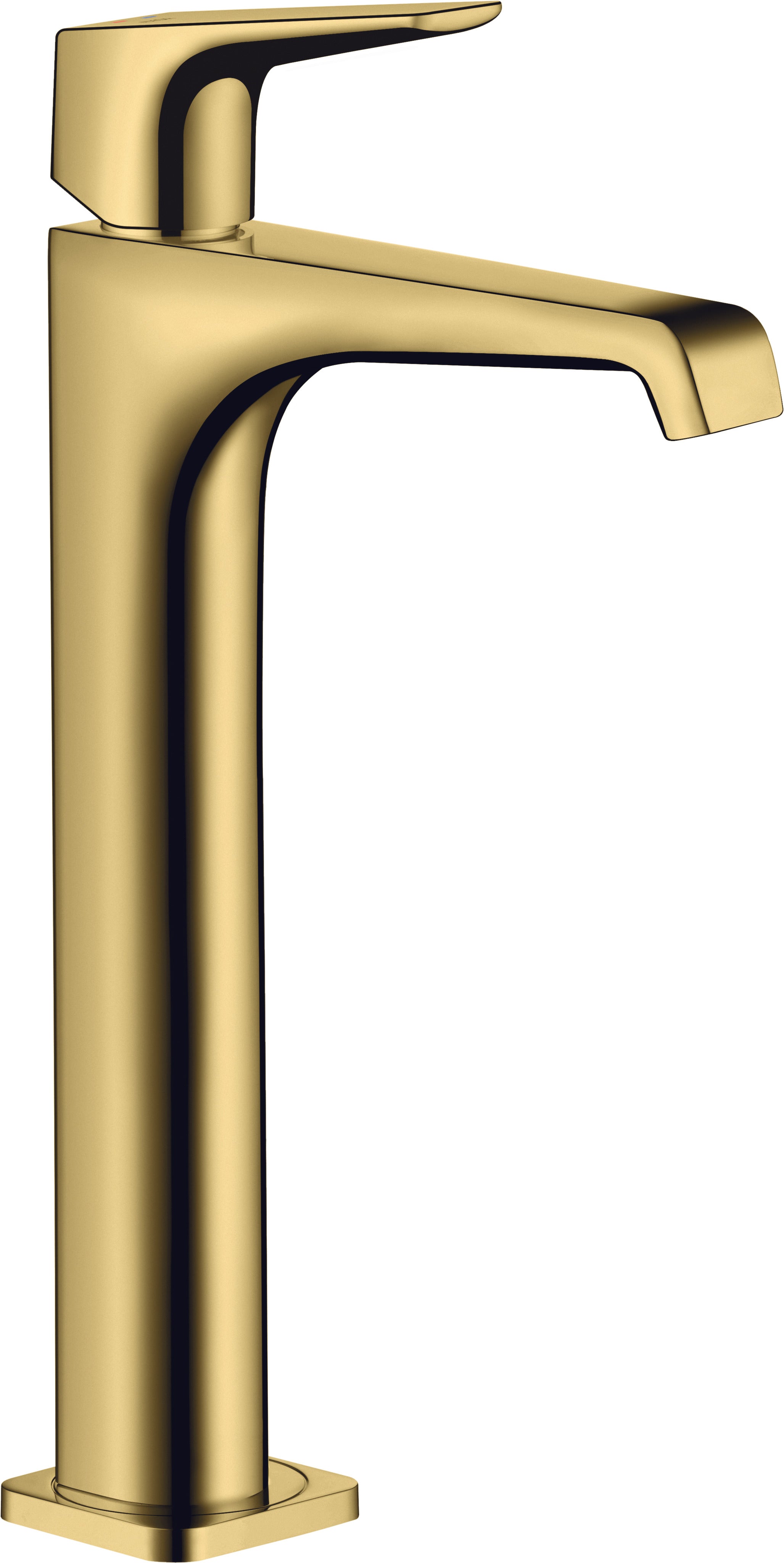 AXOR Citterio E Single lever basin mixer 250 with lever handle for wash bowls without waste