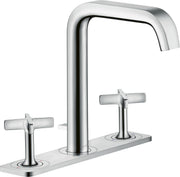 AXOR Citterio E 3-hole basin mixer 170 with plate and pop-up waste