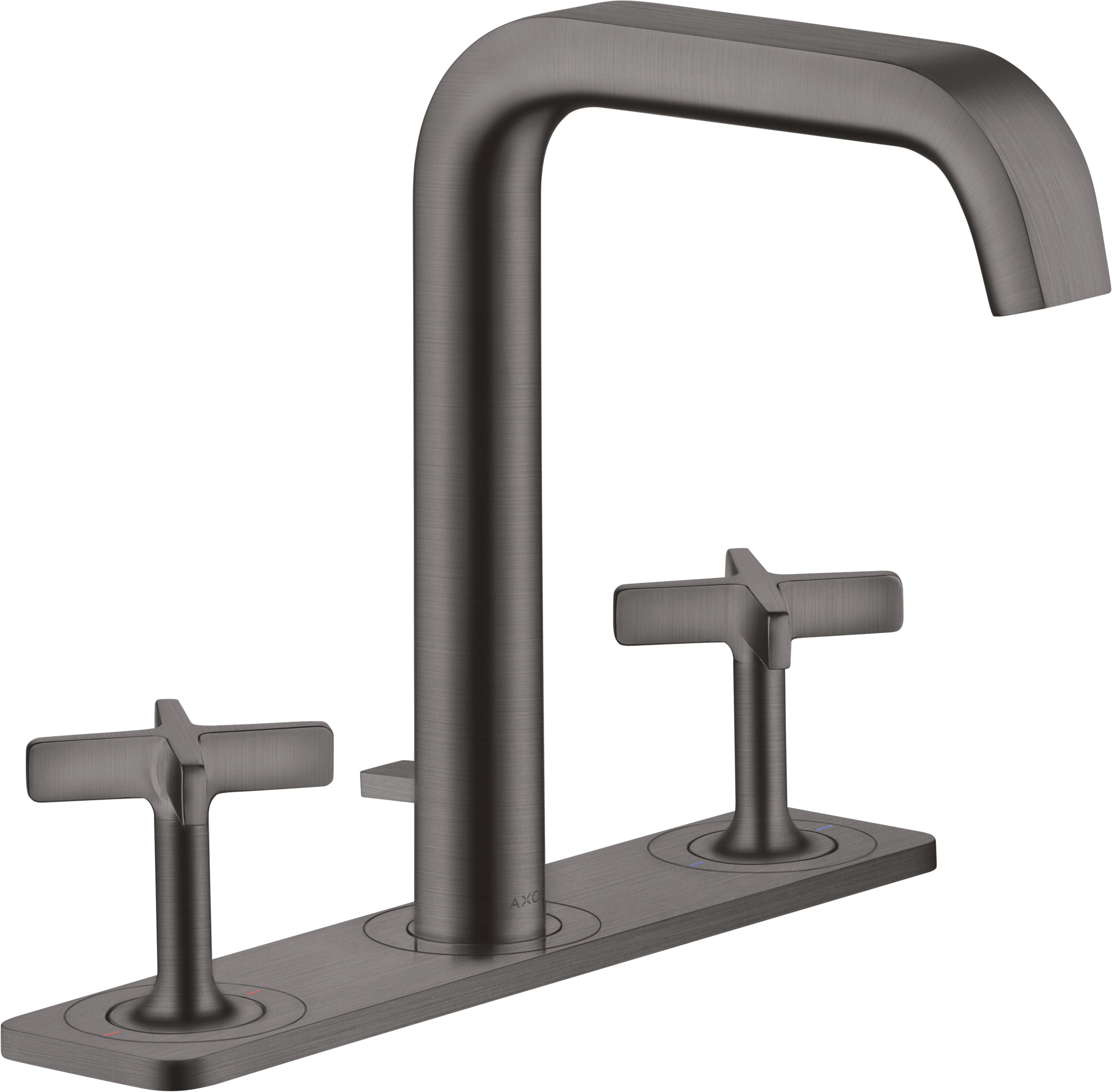 AXOR Citterio E 3-hole basin mixer 170 with plate and pop-up waste