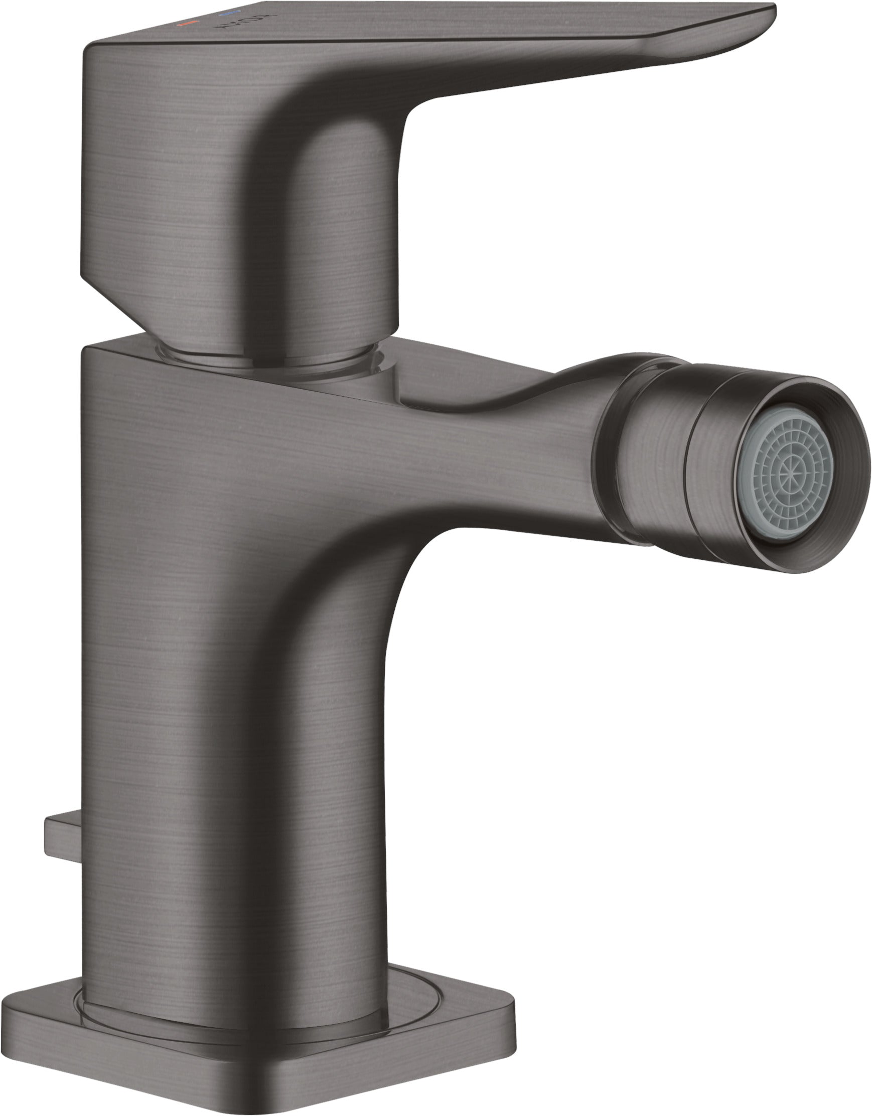 AXOR Citterio E Single lever bidet mixer with lever handle and pop-up waste