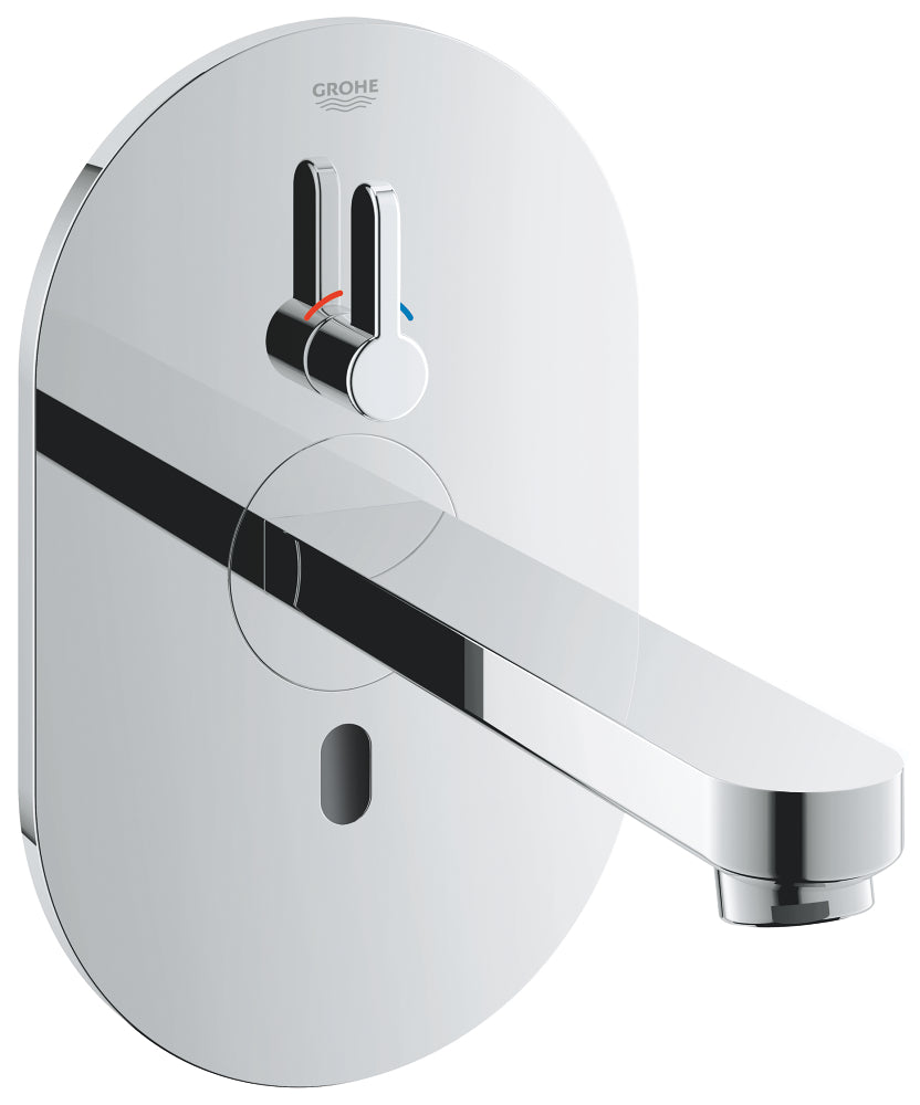 Eurosmart Cosmopolitan E Bluetooth Infra-red electronic basin mixer 1/2" with mixing device and adjustable temperature limiter