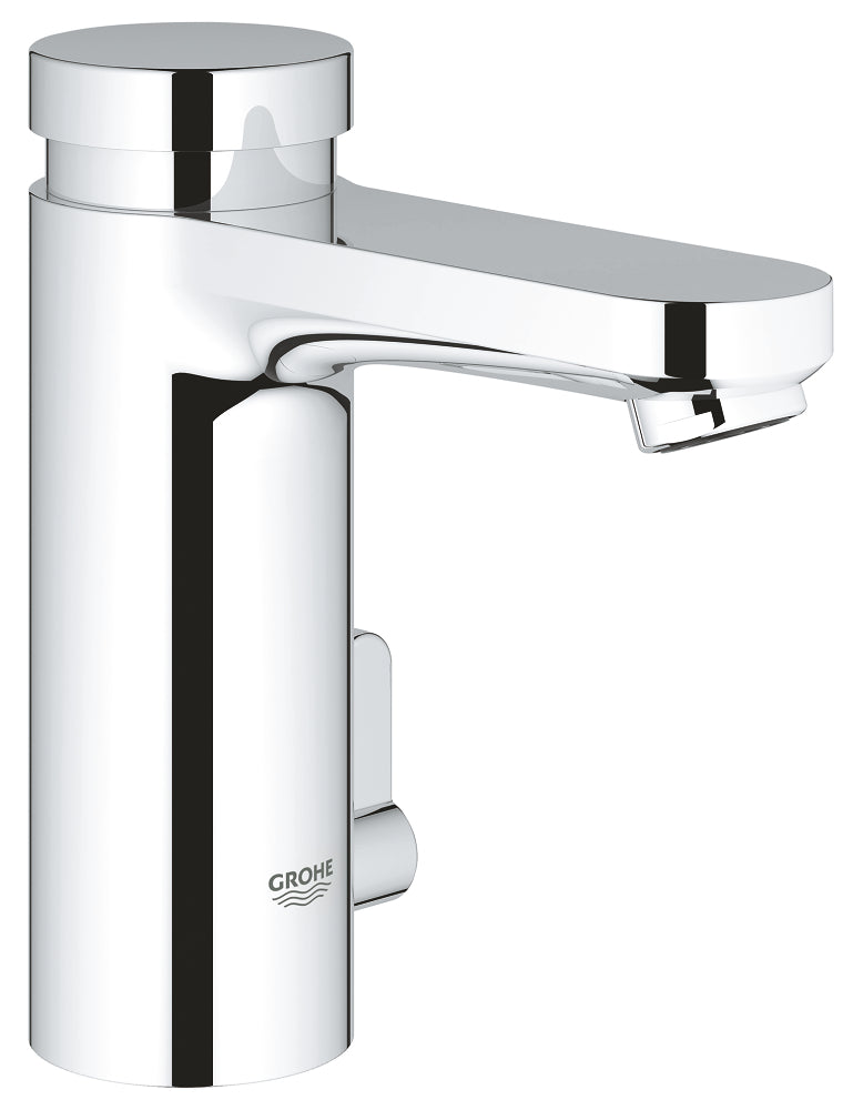 Eurosmart Cosmopolitan T Self-closing basin mixer with mixing device and adjustable temperature limiter