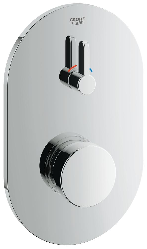 Eurosmart Cosmopolitan T Self-closing shower mixer 1/2" with mixing device and adjustable temperature limiter
