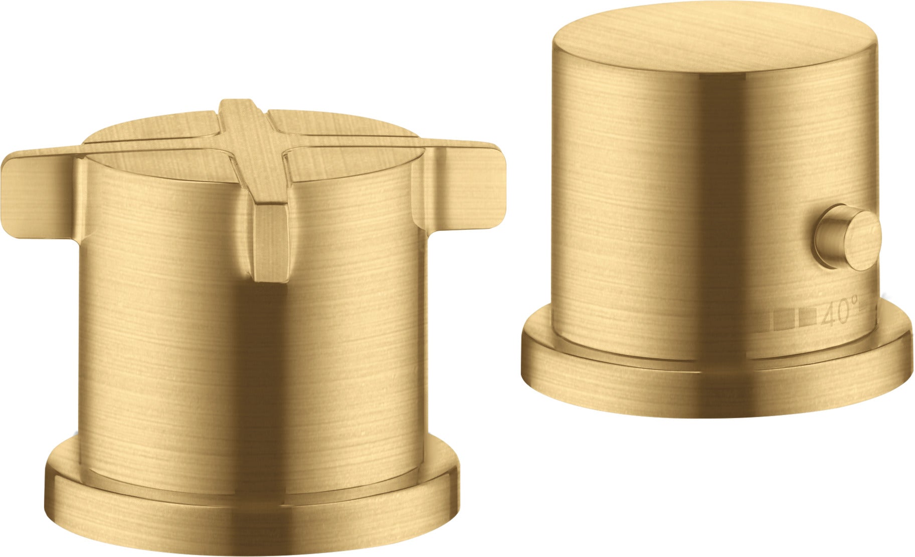 AXOR Citterio E 2-hole rim-mounted thermostatic bath mixer