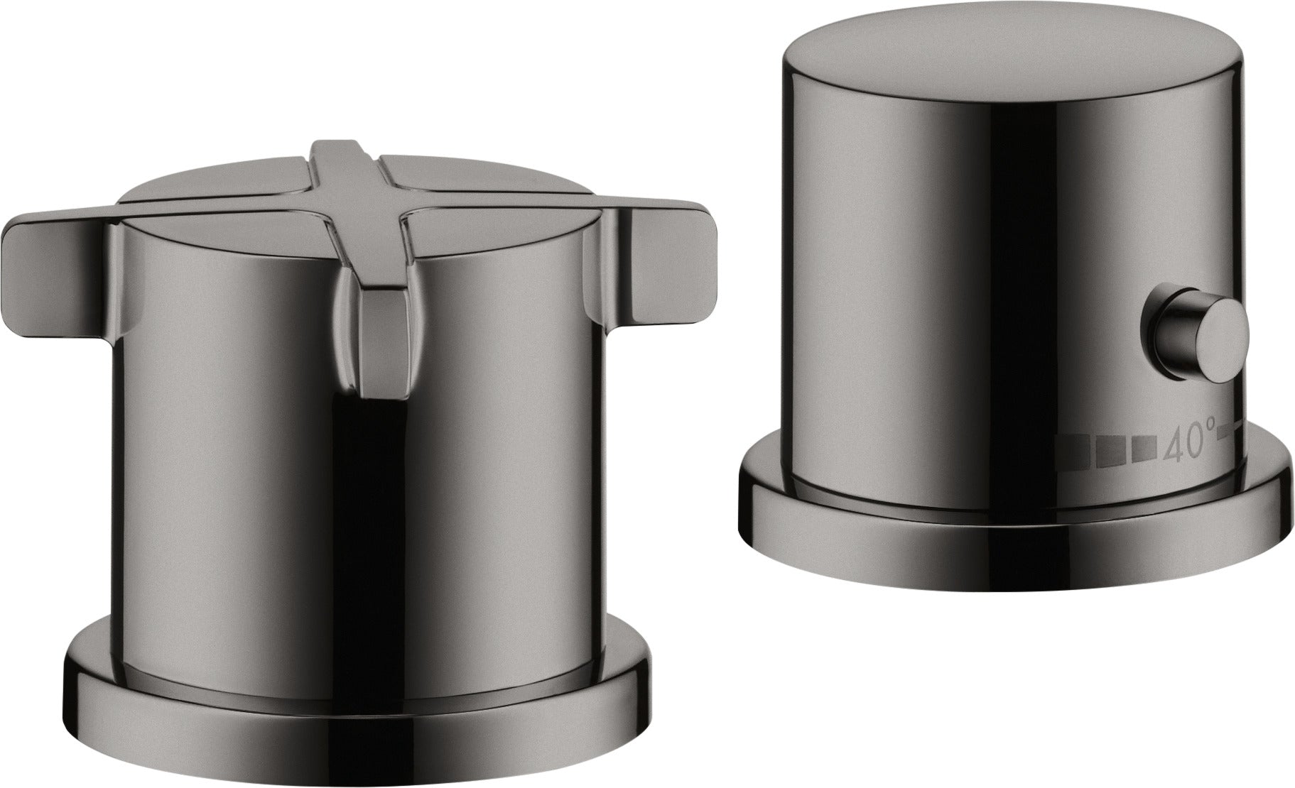 AXOR Citterio E 2-hole rim-mounted thermostatic bath mixer
