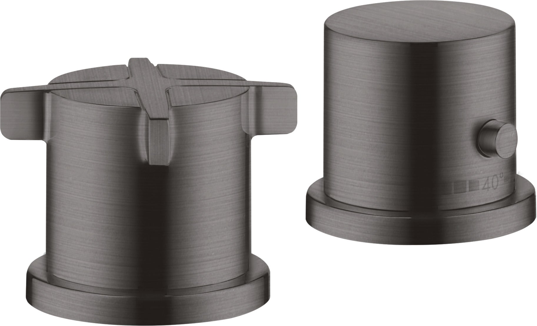 AXOR Citterio E 2-hole rim-mounted thermostatic bath mixer