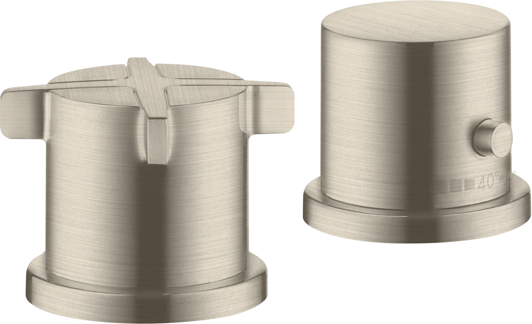 AXOR Citterio E 2-hole rim-mounted thermostatic bath mixer